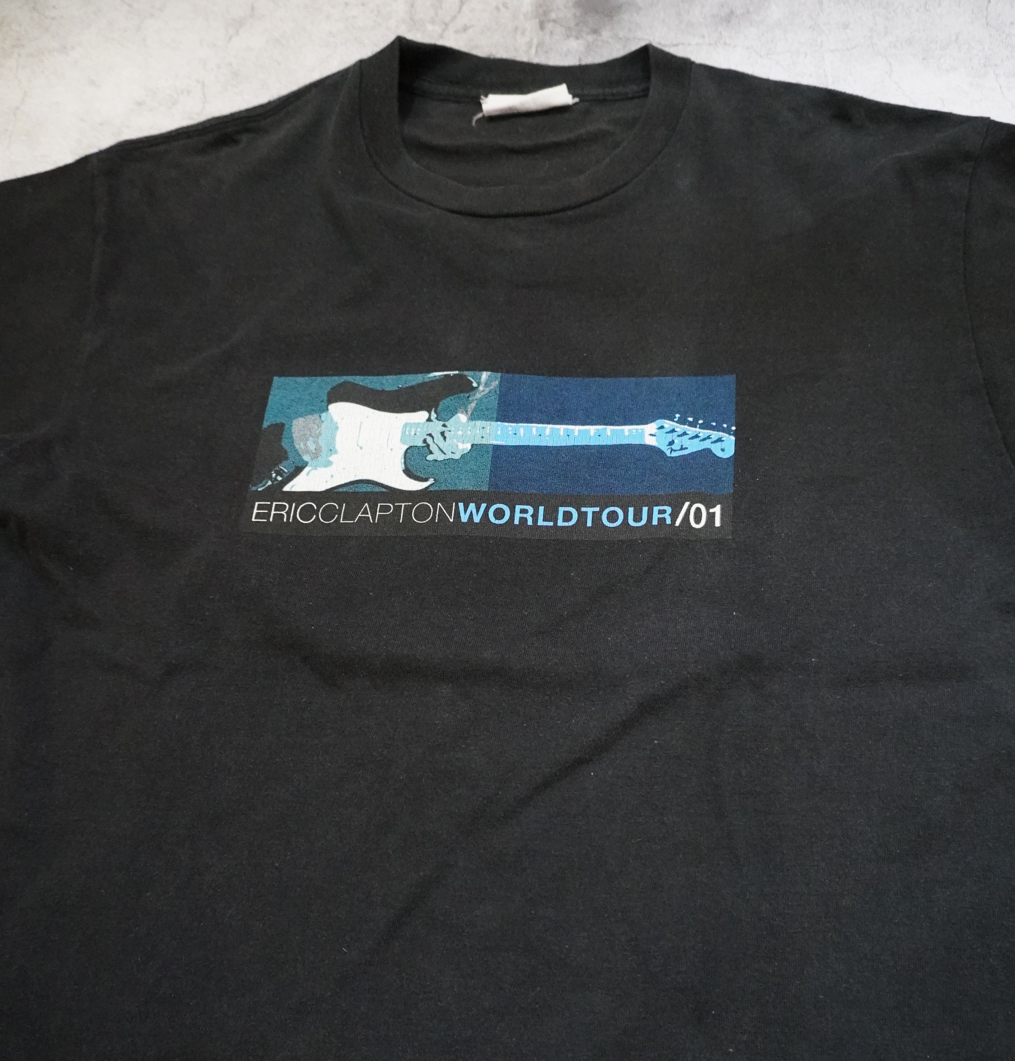 Band Tees Vintage 2001 Eric Clapton Japan Tour T-Shirt Large Size US L / EU 52-54 / 3 - 3 Thumbnail
