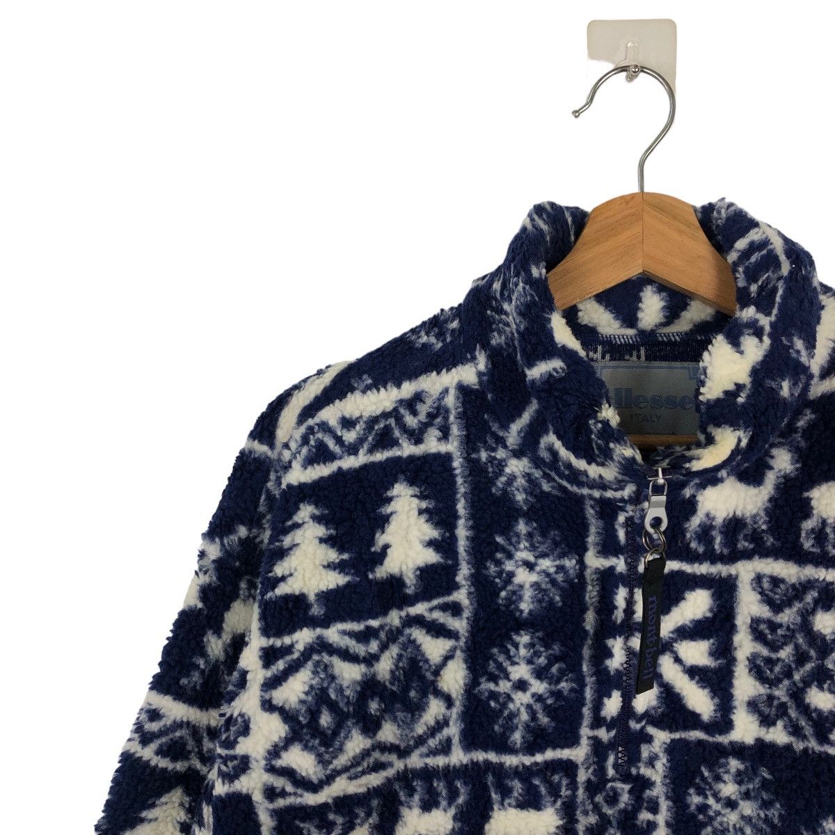 Japanese Brand VINTAGE FLEECE NAVAJO AZTEC DESIGN ELLESSE JAPAN Size US M / EU 48-50 / 2 - 6 Thumbnail