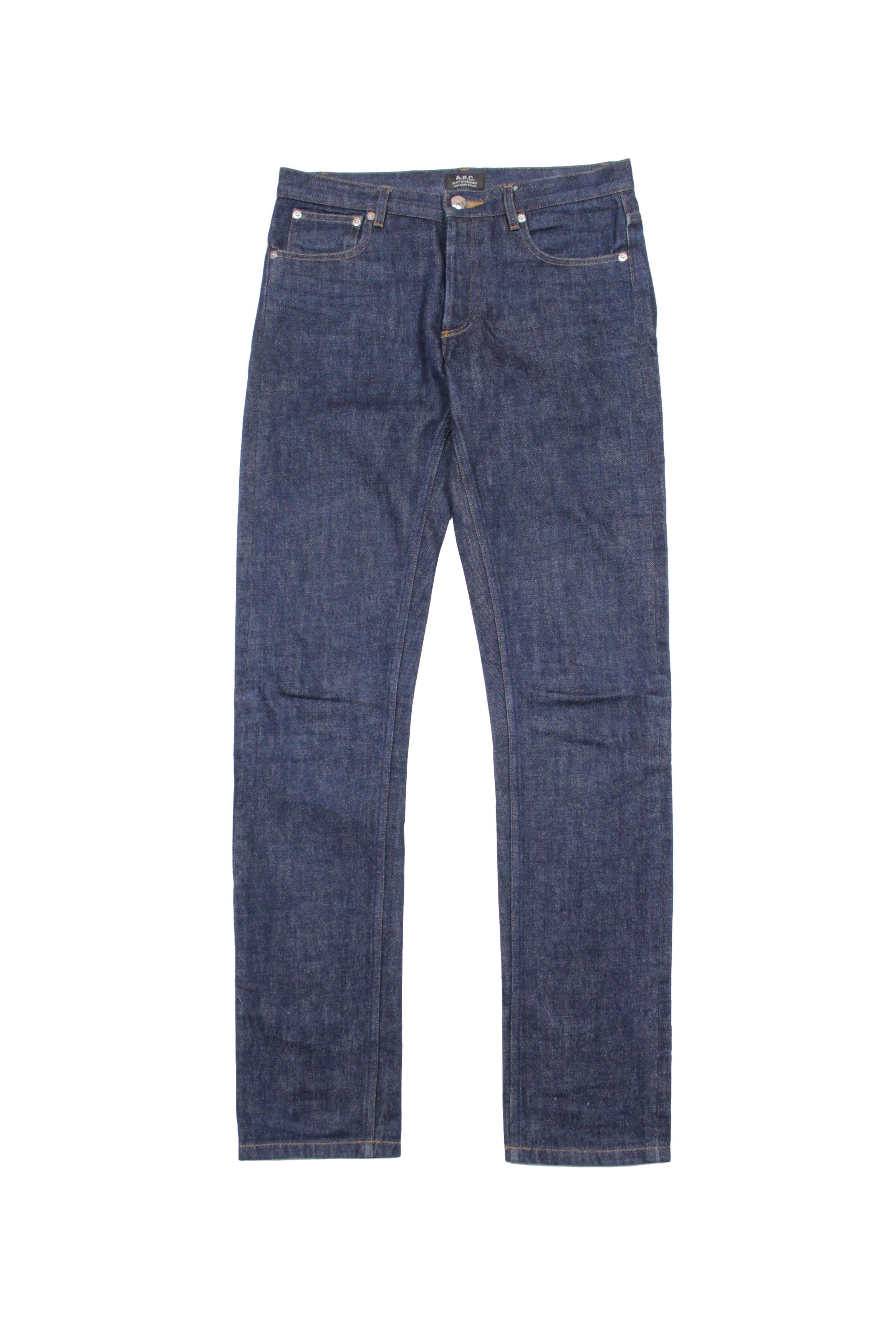 A.P.C. Selvedge Petit Standard Indigo Denim Size US 28 / EU 44 - 1 Thumbnail
