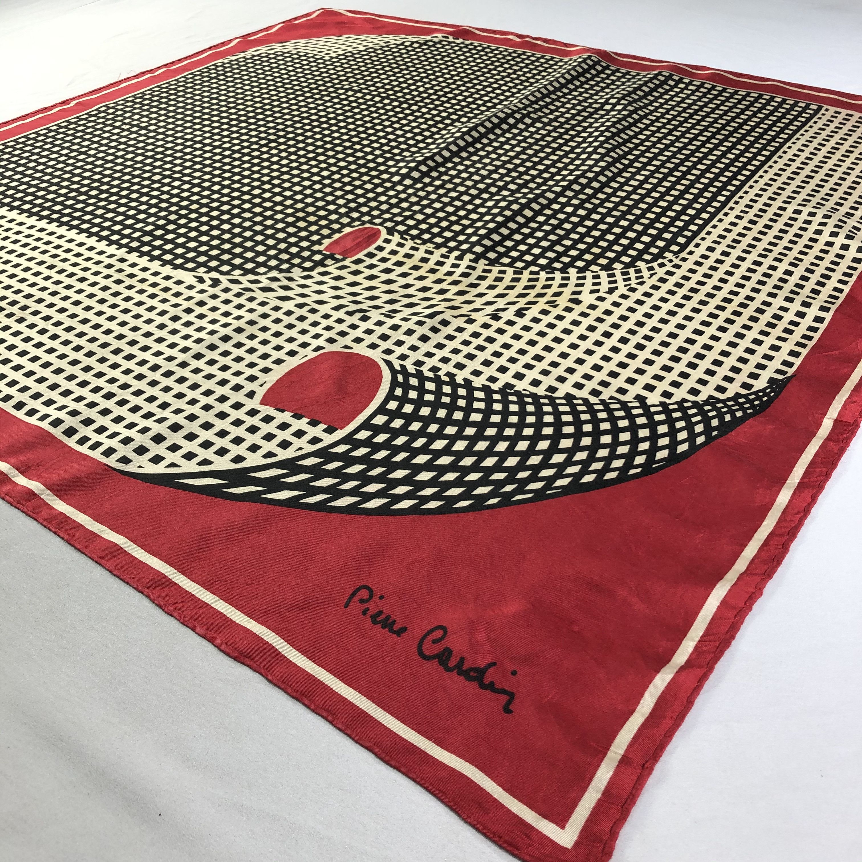 Pierre Cardin Vintage Pierre Cardin Silk Scarf Size ONE SIZE - 3 Thumbnail