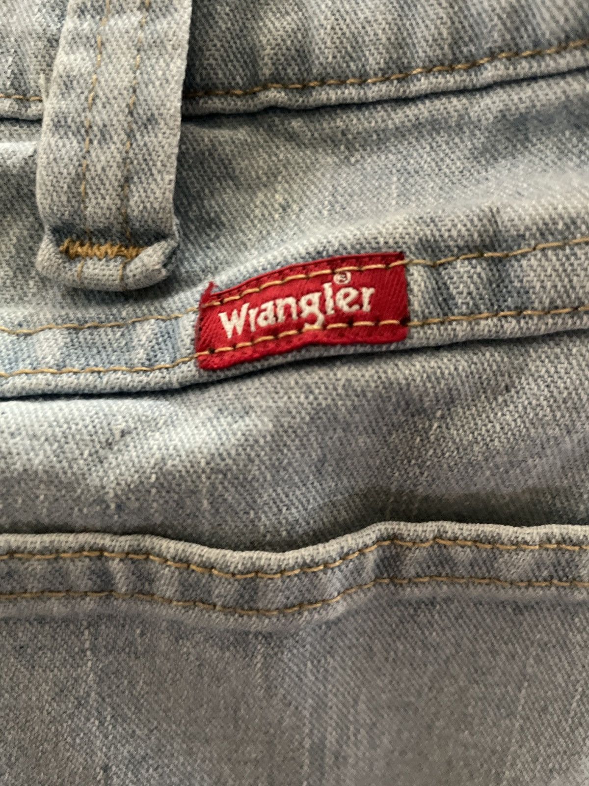 Vintage × Wrangler Crazy vintage y2k wrangler carpenter denim Jean shorts cargo Size US 34 / EU 50 - 7 Thumbnail