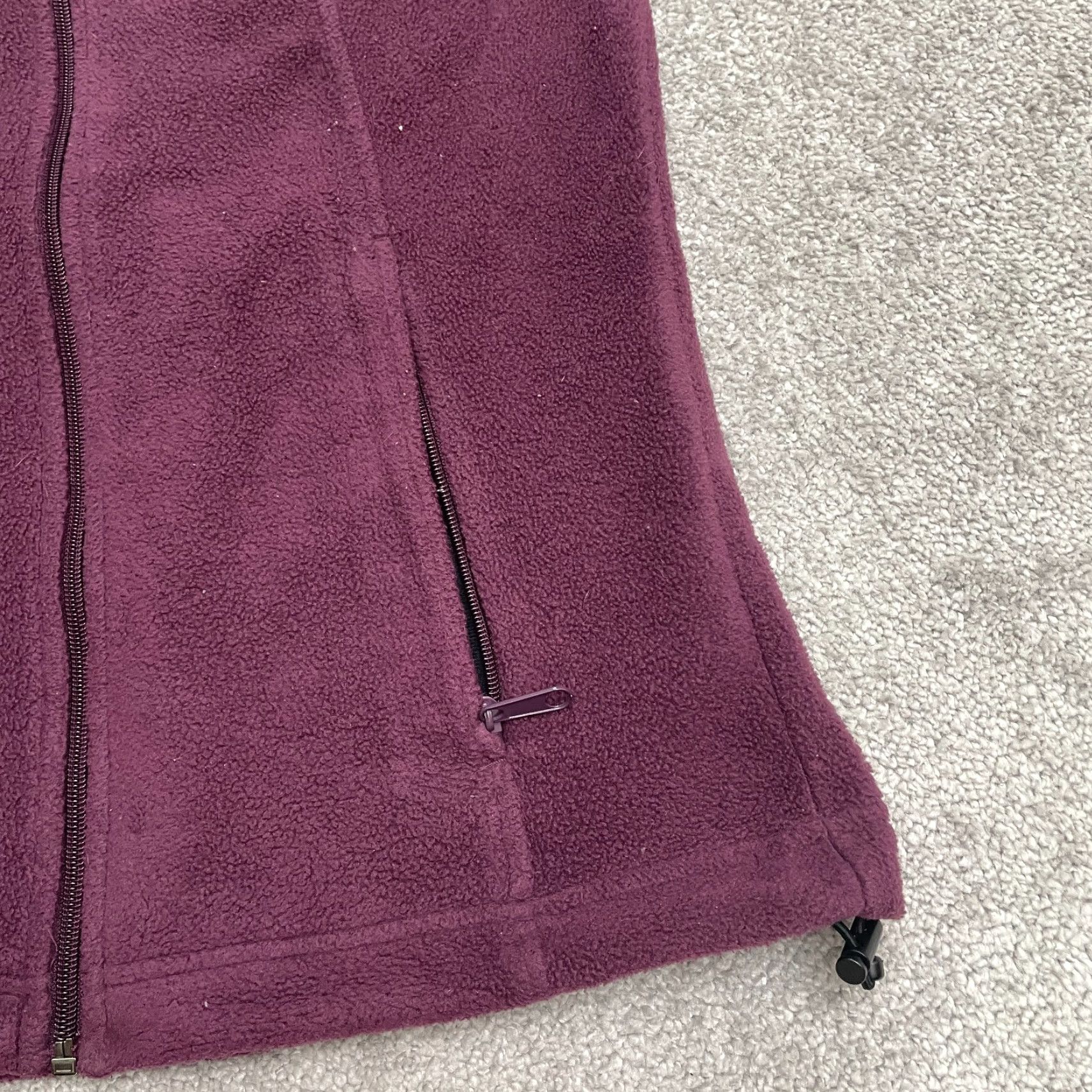 Vintage Columbia Benton Springs Fleece Jacket Womens Small Red Full Zip Outdoor Hiking Womens Size S / US 4 / IT 40 - 4 Thumbnail