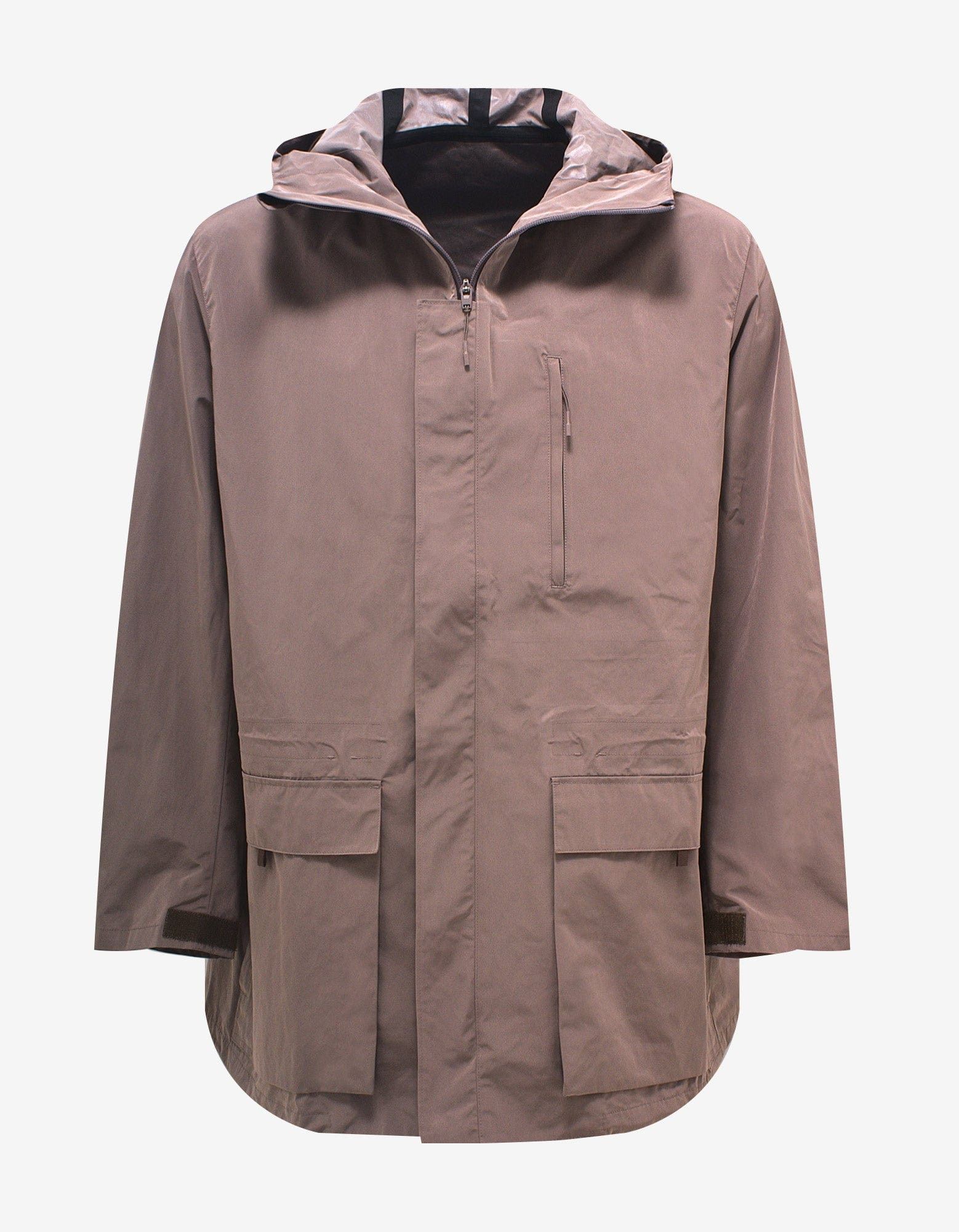 image of Y 3 Brown Classic Dorico Parka, Men's (Size Medium)