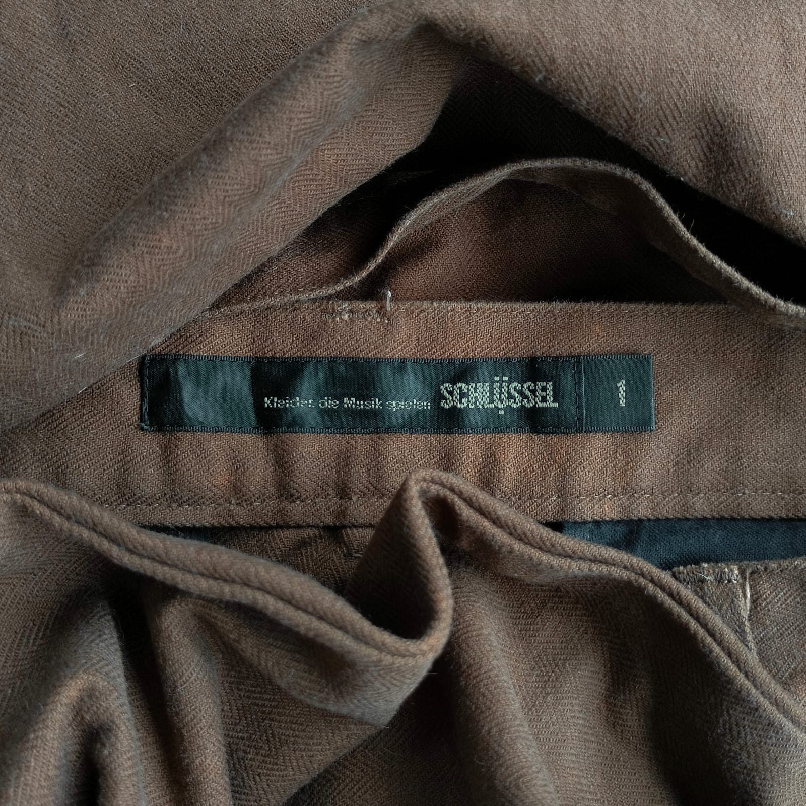 Japanese Brand × Schlussel × Tete Homme Schlussel Japanese bondage cargo harringbone pants Size US 30 / EU 46 - 7 Thumbnail