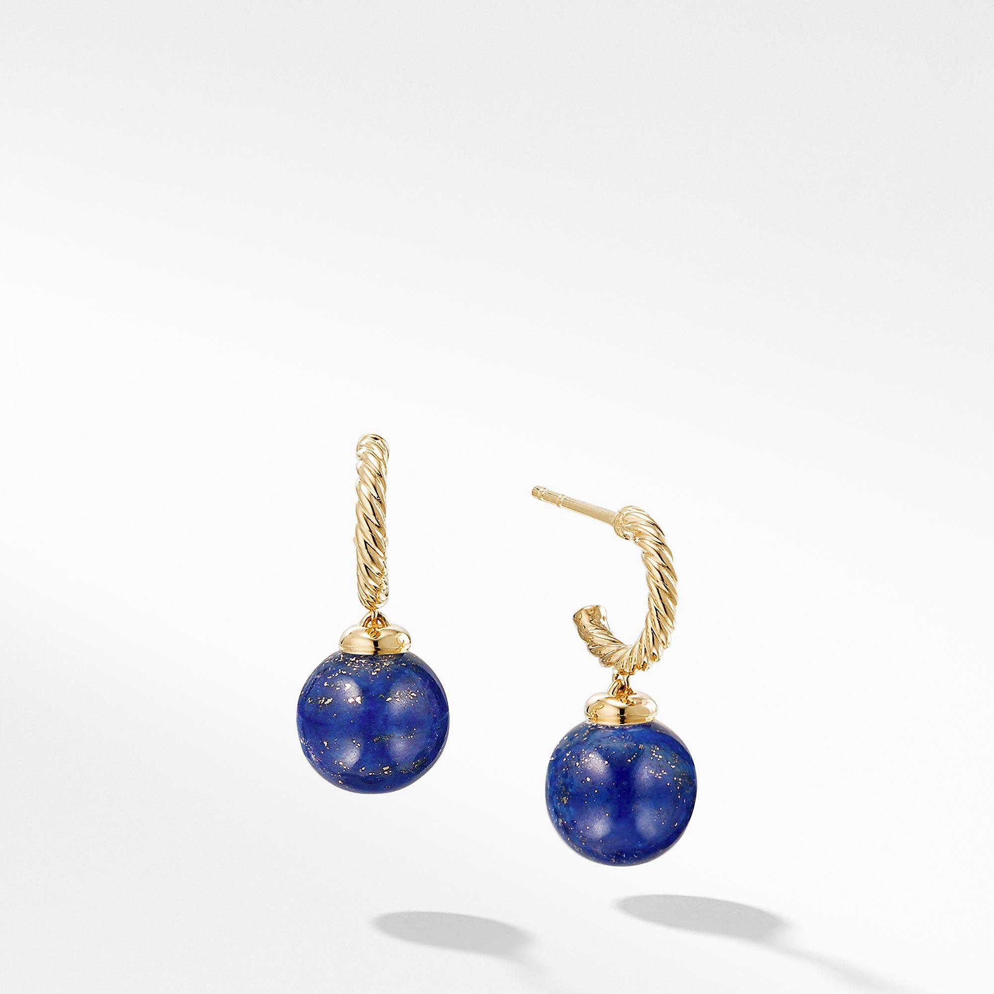 David Yurman o1w1db10325 Earring with Lapis Lazuli in 18K Gold Size ONE SIZE - 1 Preview