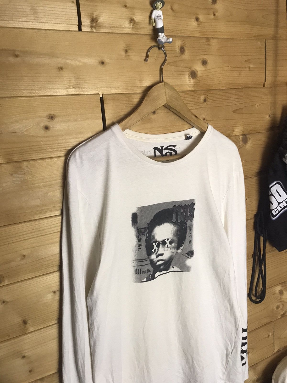 Band Tees Nas long sleeve shirt Size US L / EU 52-54 / 3 - 1 Thumbnail