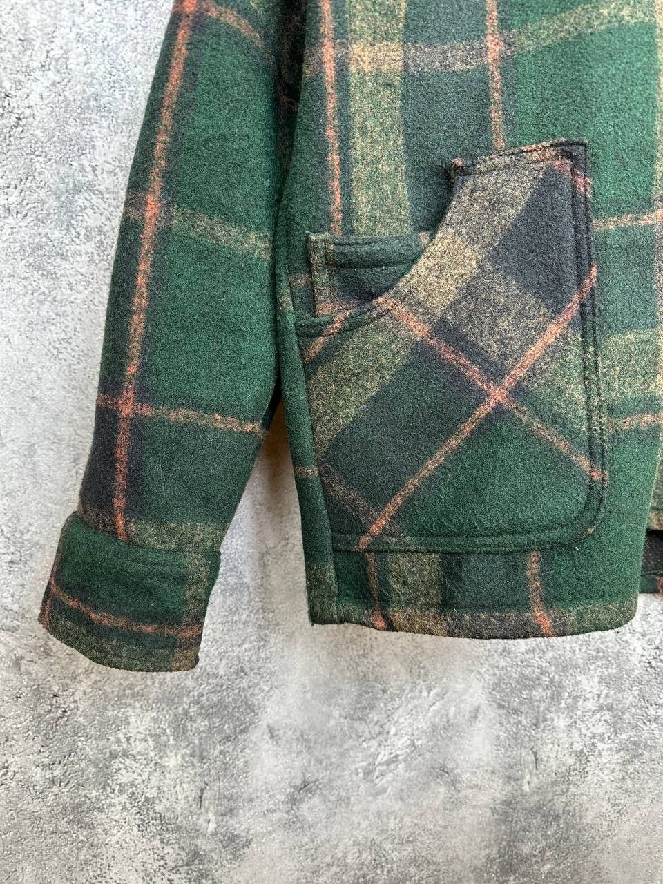 Percival Percival Dax Check Jacket Borg Lined Green Shacket Overshirt Size US L / EU 52-54 / 3 - 7 Thumbnail