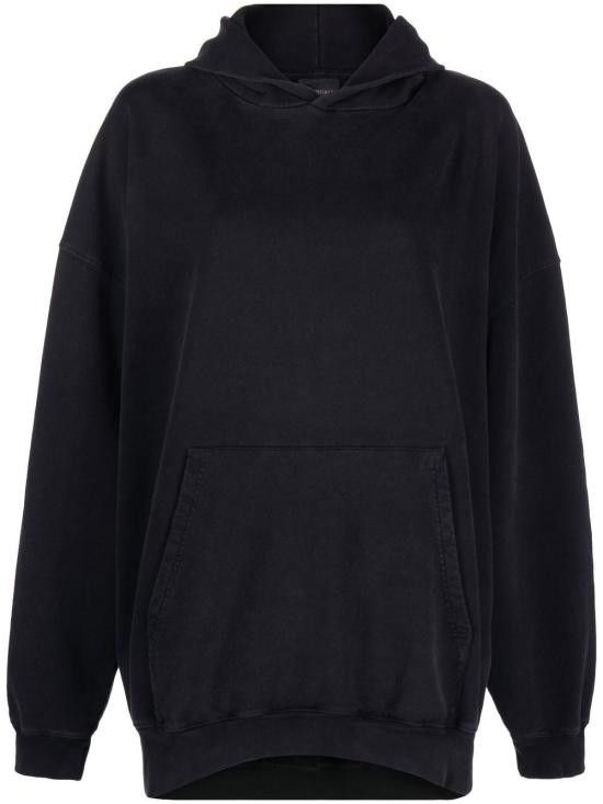 Balenciaga BALENCIAGA Women Hoodies 620947 TNVU21073 Black Size M / US 6-8 / IT 42-44 - 1 Thumbnail