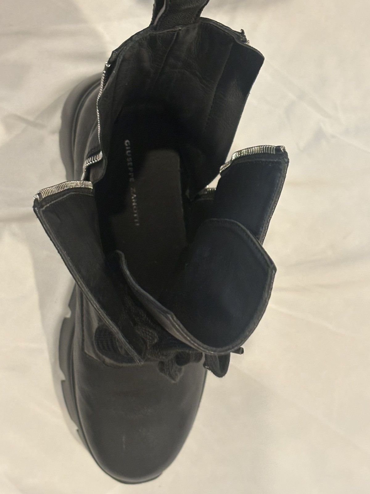 Giuseppe Zanotti Giuseppe Zanotti APOCALYPSE Combat Boots EU 40 Men's 7.5 Size US 10 / IT 40 - 15 Thumbnail