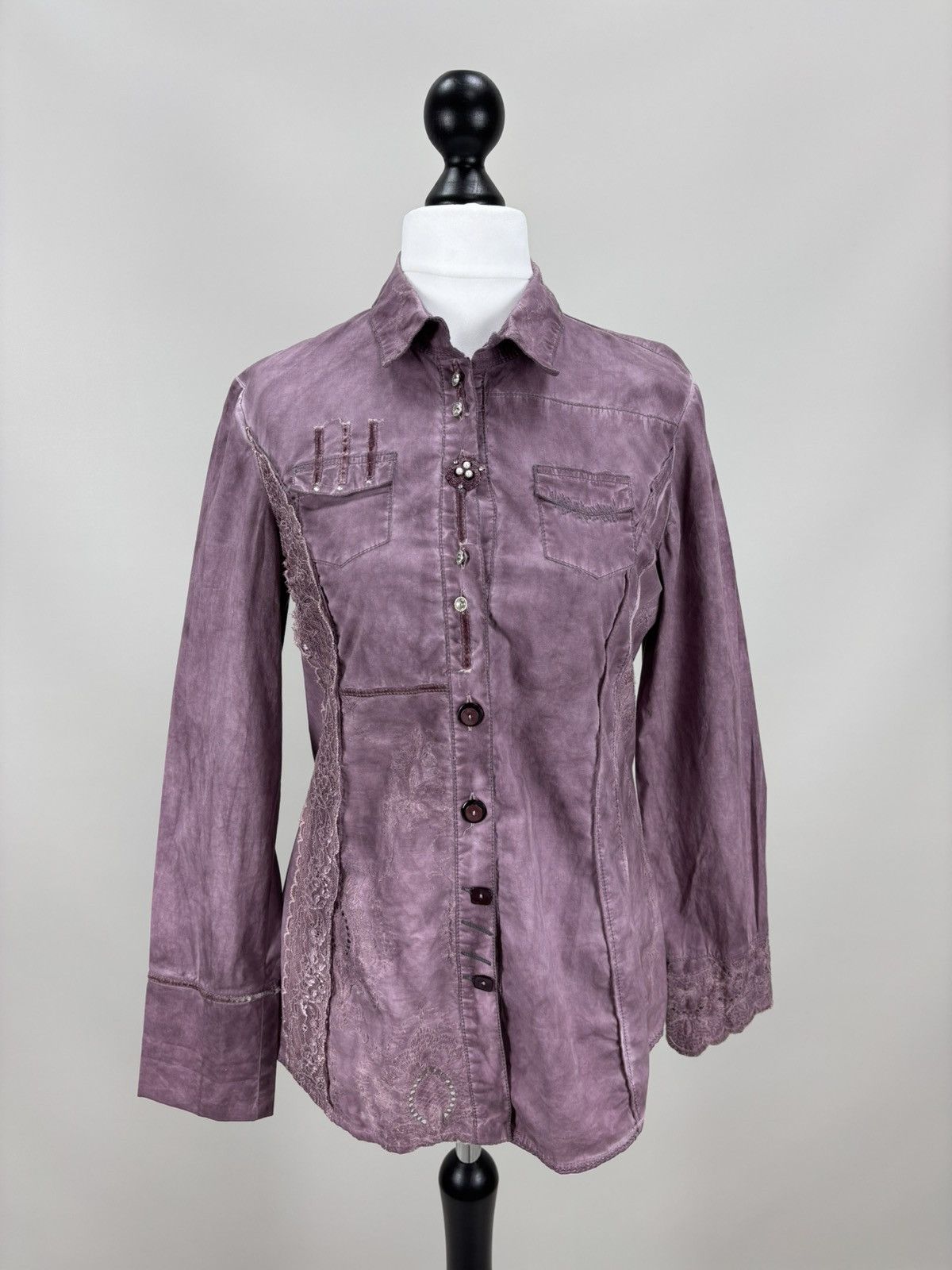Elisa Cavaletti Womens blouse Bottega by Elissa Cavaletti Size M/L Size M / US 6-8 / IT 42-44 - 2 Thumbnail