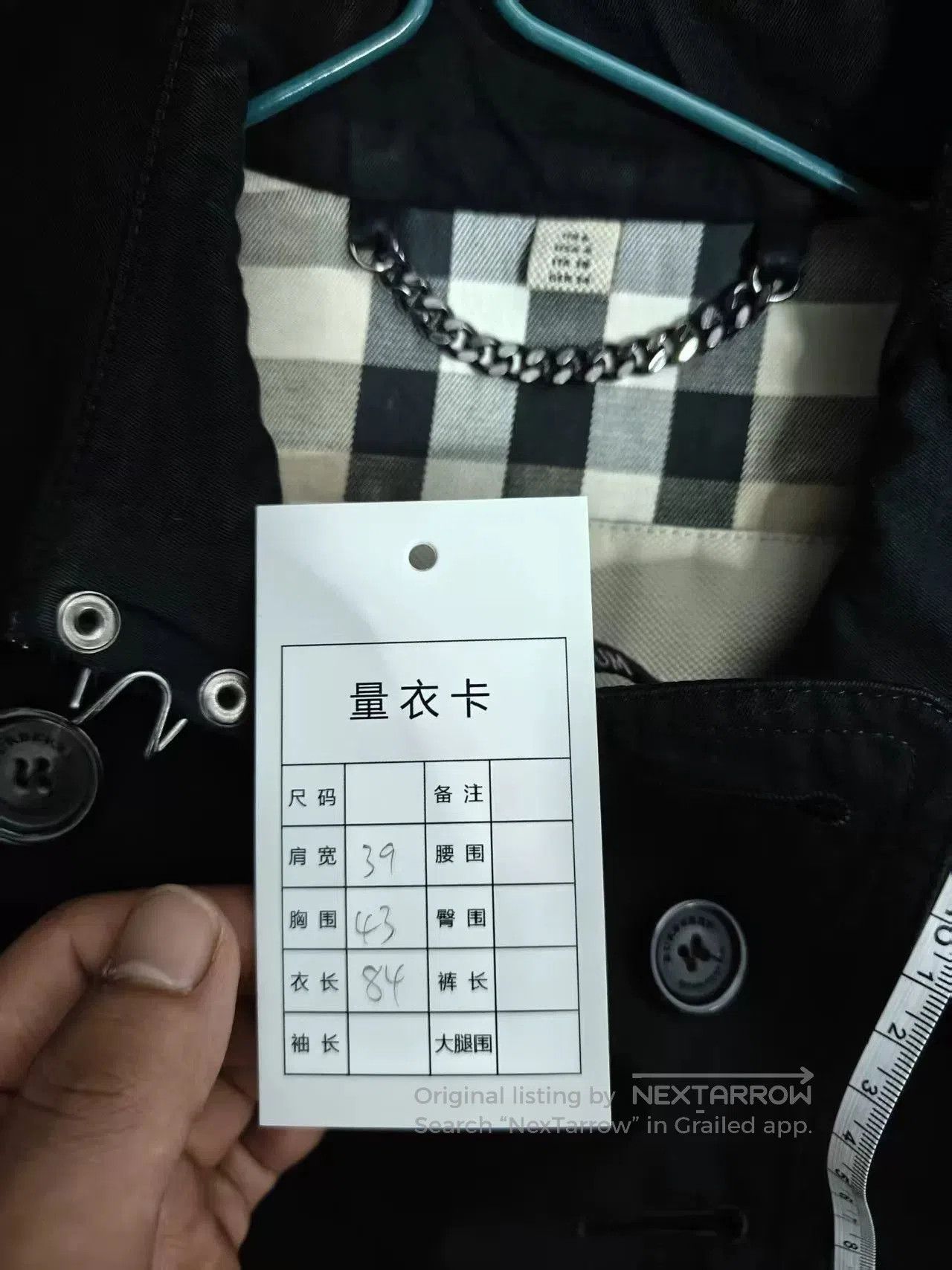 Burberry Burberry Coat with Check Lining. Size US M / EU 48-50 / 2 - 5 Thumbnail
