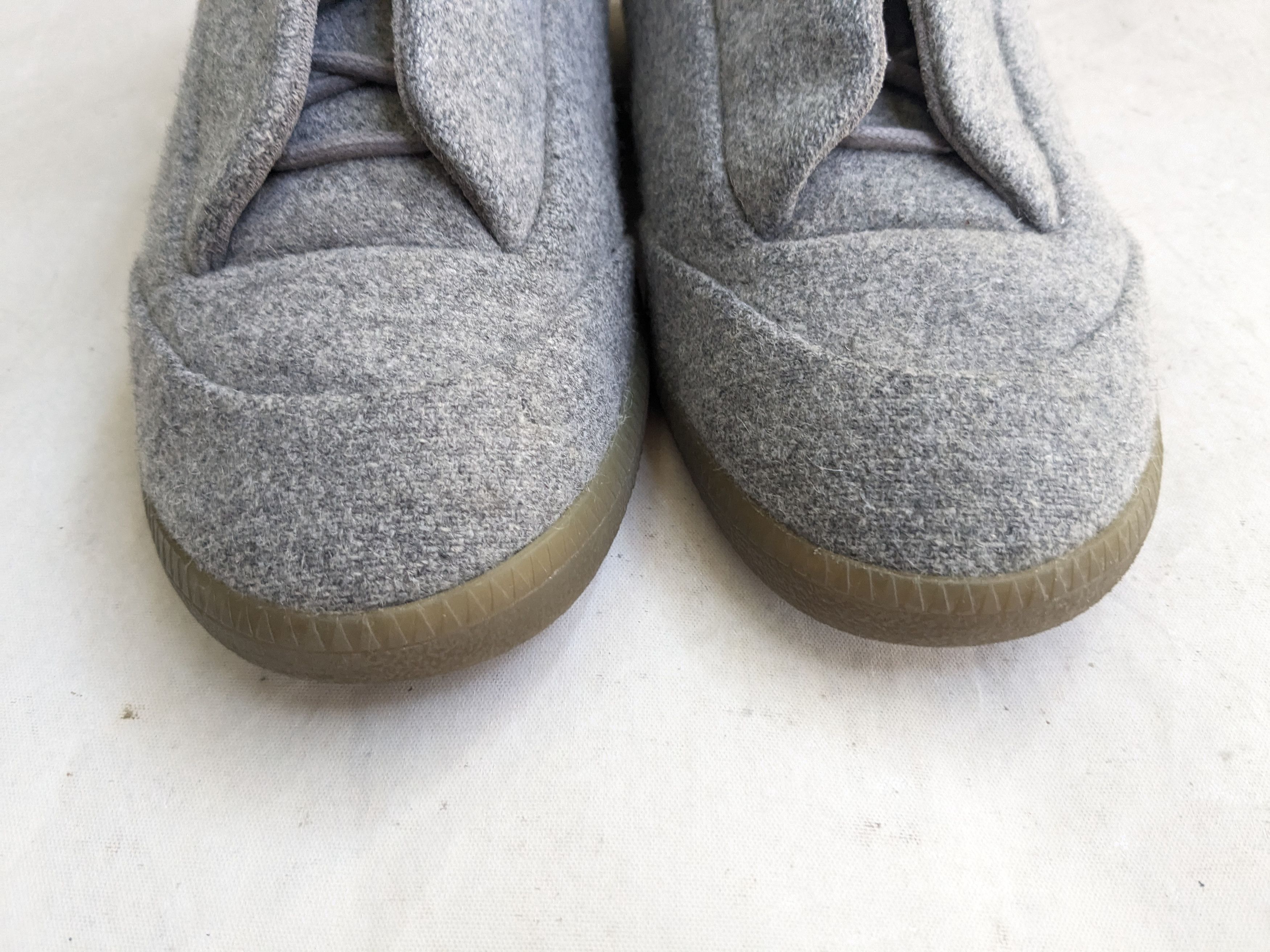 Maison Margiela Maison Margiela Future Gray 8 41 Low Tops Wool Gum Size US 8 / EU 41 - 3 Thumbnail