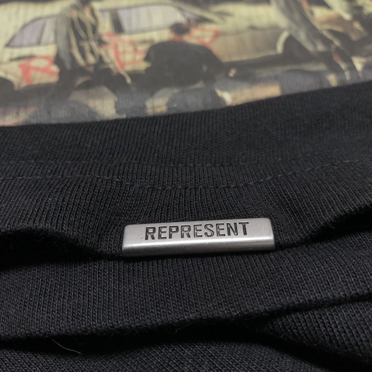 Represent Clo. Represent Small The Spirits End Jet Black Tee Size US S / EU 44-46 / 1 - 7 Thumbnail