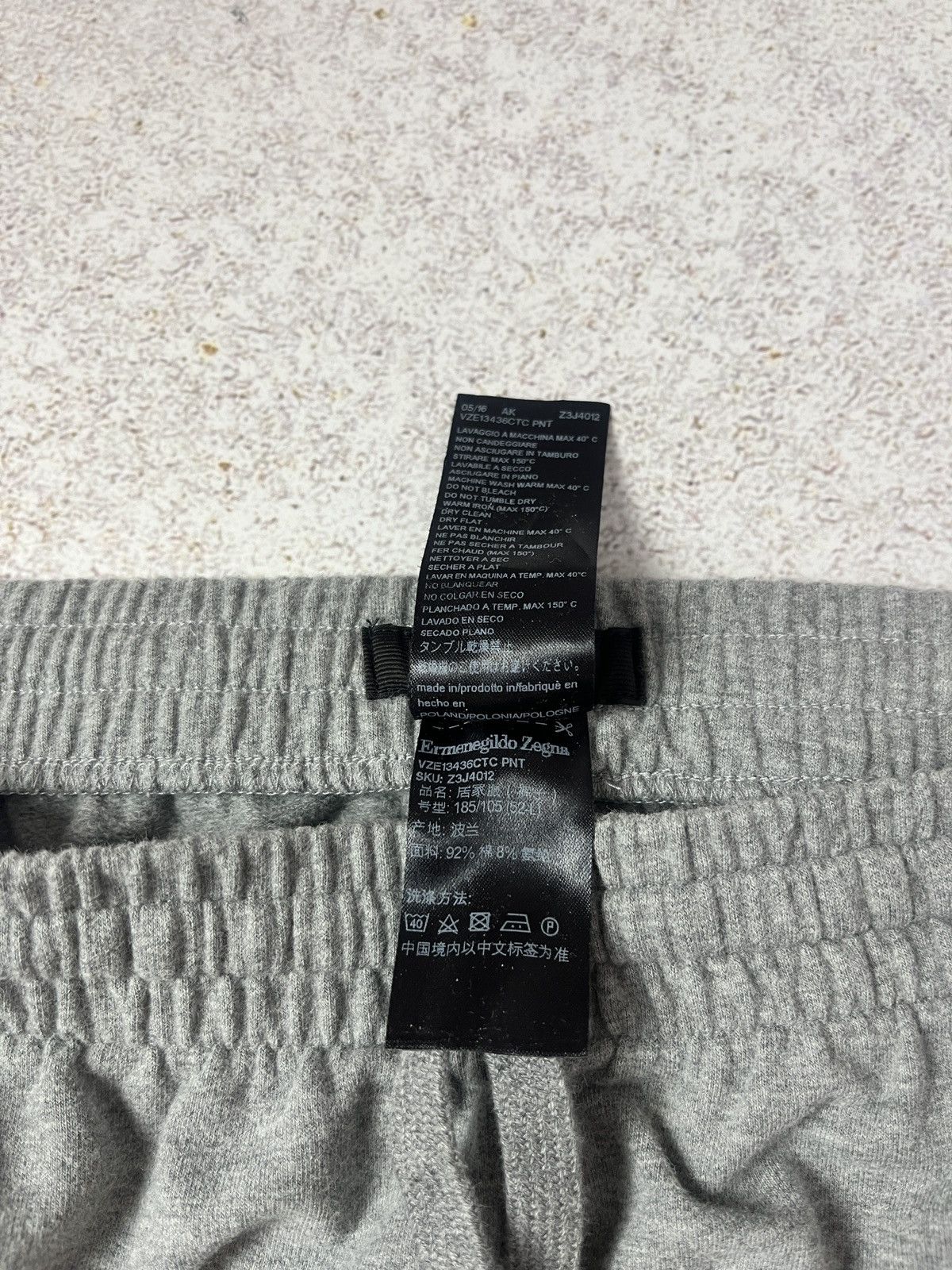 Ermenegildo Zegna Ermenegildo Zegna Pants Men's Made in Italy Size US 34 / EU 50 - 8 Thumbnail