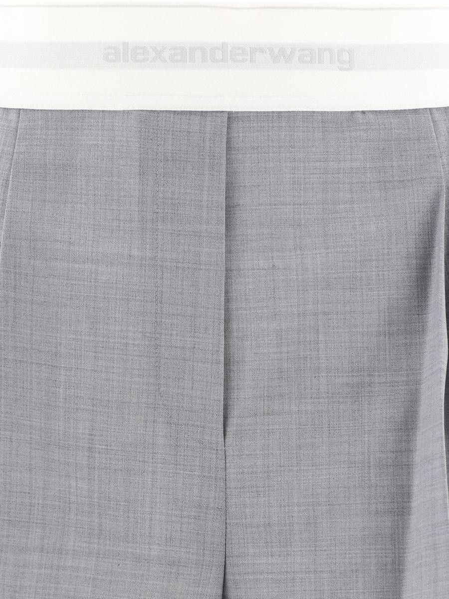 Alexander Wang o1s22i1n0225 Pleated Short in Grey Size 32" / US 10 / IT 46 - 3 Thumbnail