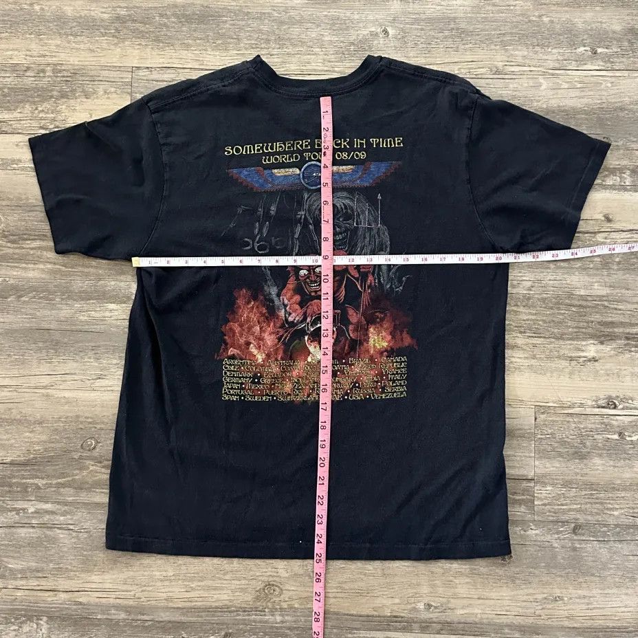 Anvil Vintage Iron Maiden 08/09 Somewhere Back In Time World Tour Size US M / EU 48-50 / 2 - 4 Thumbnail