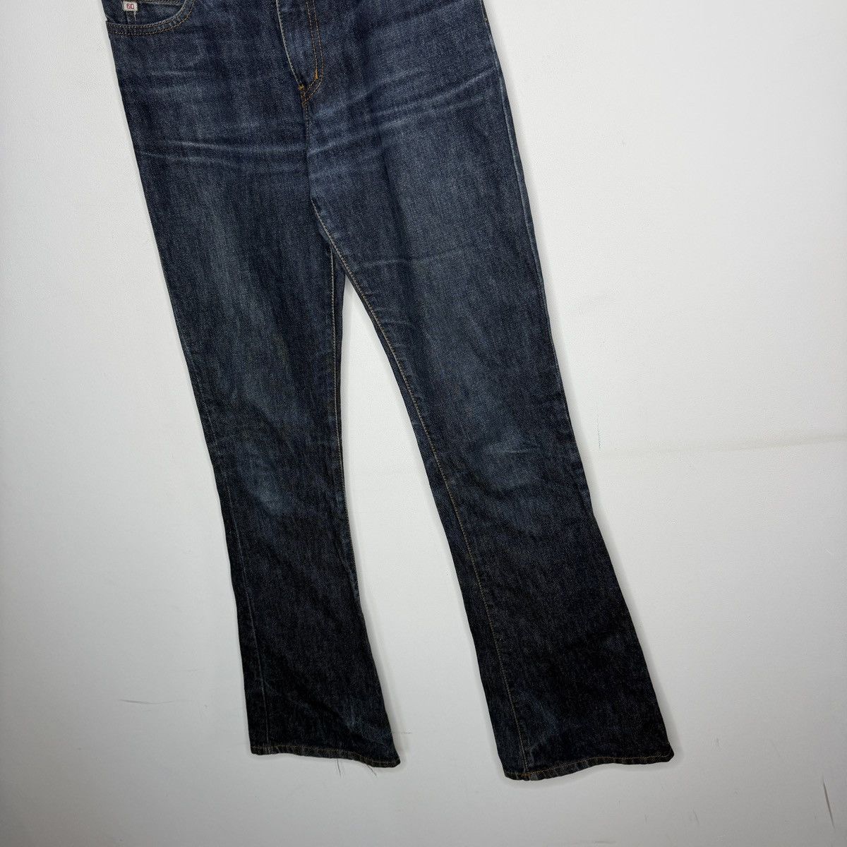 Miss Sixty Vintage Y2K Miss Sixty Extra Low YT Rise Flared Jeans Grunge Size 27" / US 4 / IT 40 - 3 Thumbnail