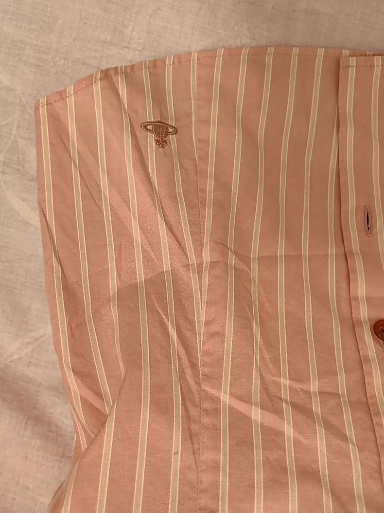 Vivienne Westwood Vivienne Westwood size2 Pink striped bow tie shirt Size M / US 6-8 / IT 42-44 - 3 Thumbnail