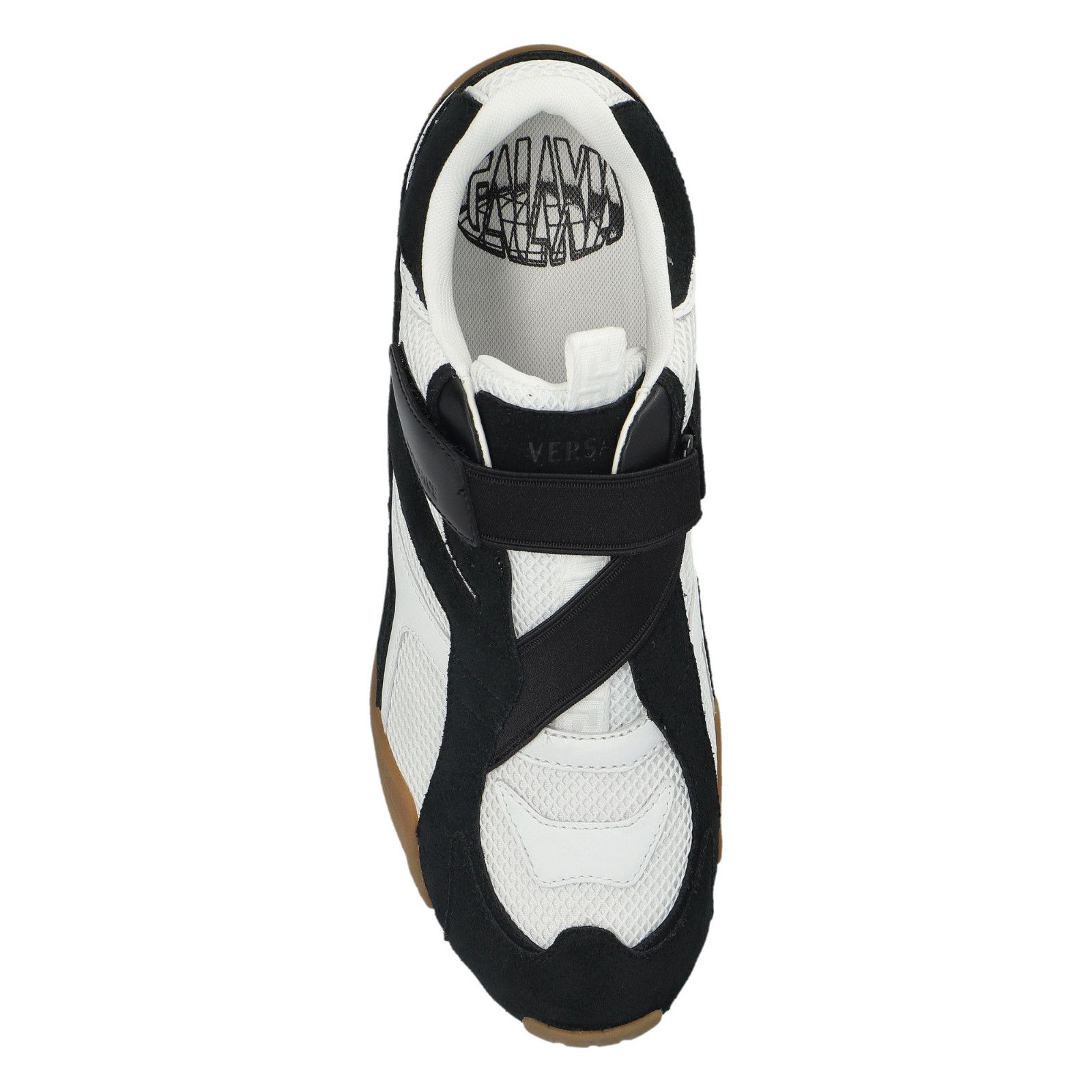 Versace VERSACE Black/White Sneakers New And Authentic (Men's size:U Size US 13 / EU 46 - 5 Thumbnail