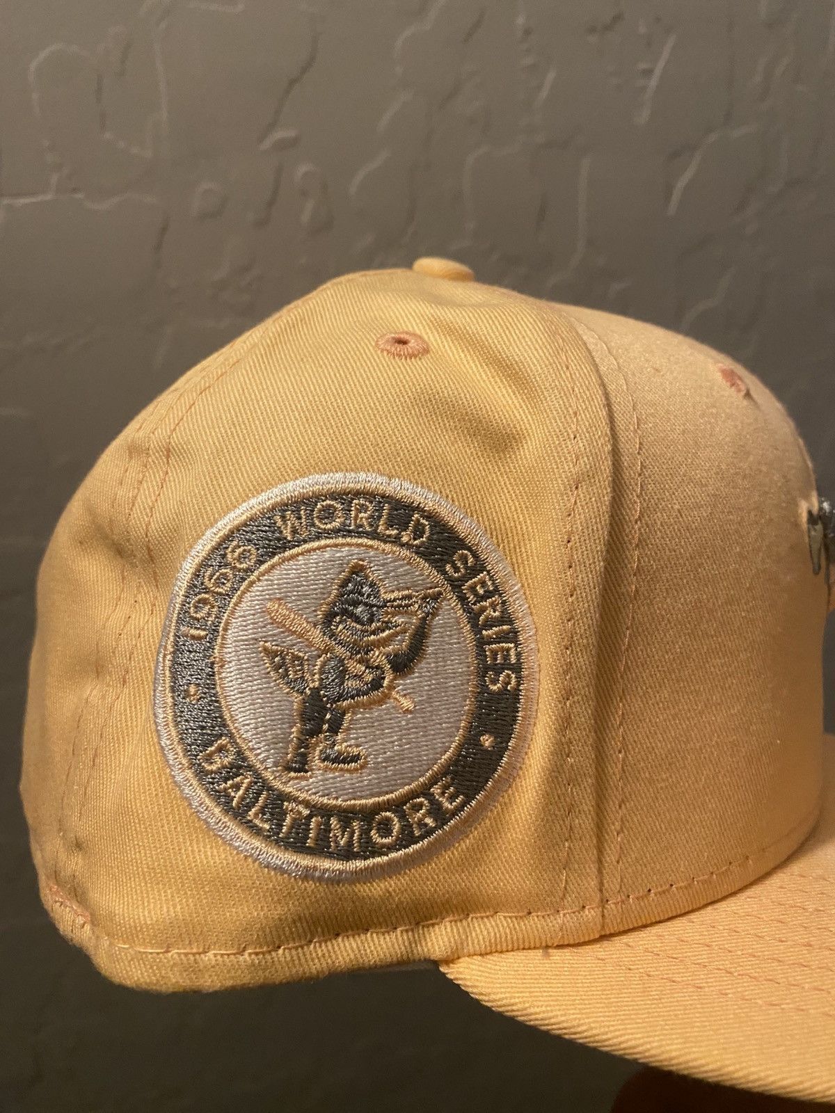 New Era New Era Baltimore Orioles Fitted Hat Size 7 1/8 Size ONE SIZE - 2 Thumbnail