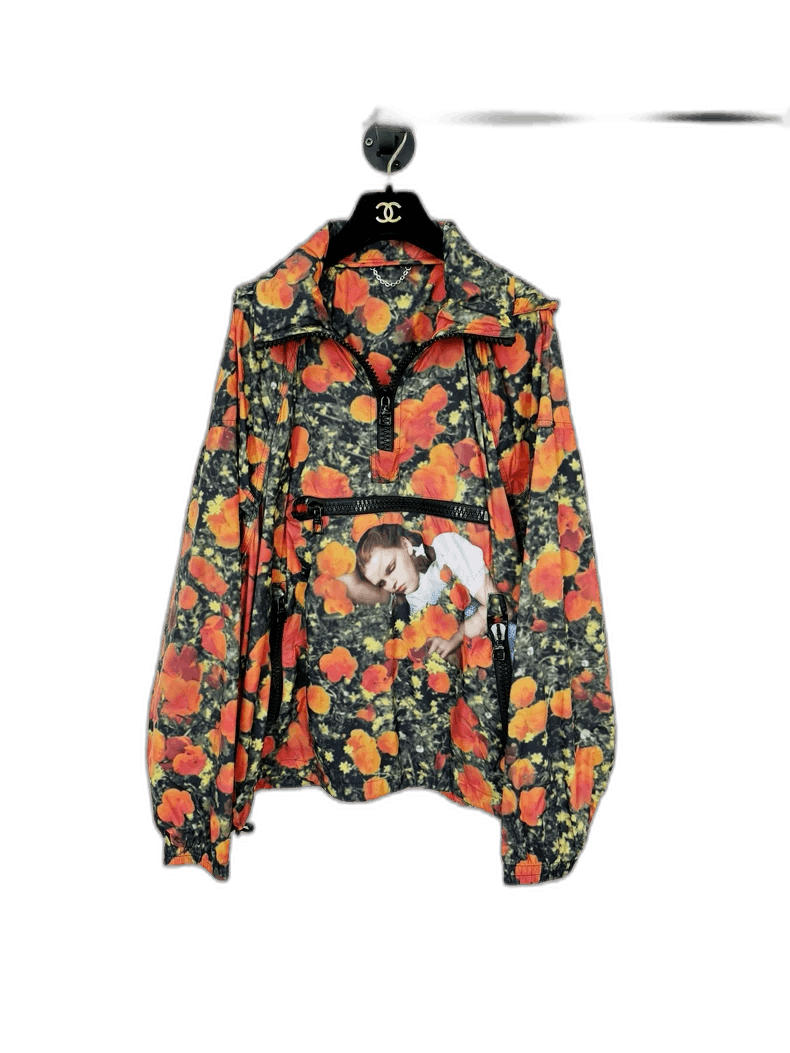 Louis Vuitton Louis Vuitton Flower Print Windbreaker Hoodie Size US XL / EU 56 / 4 - 1 Thumbnail