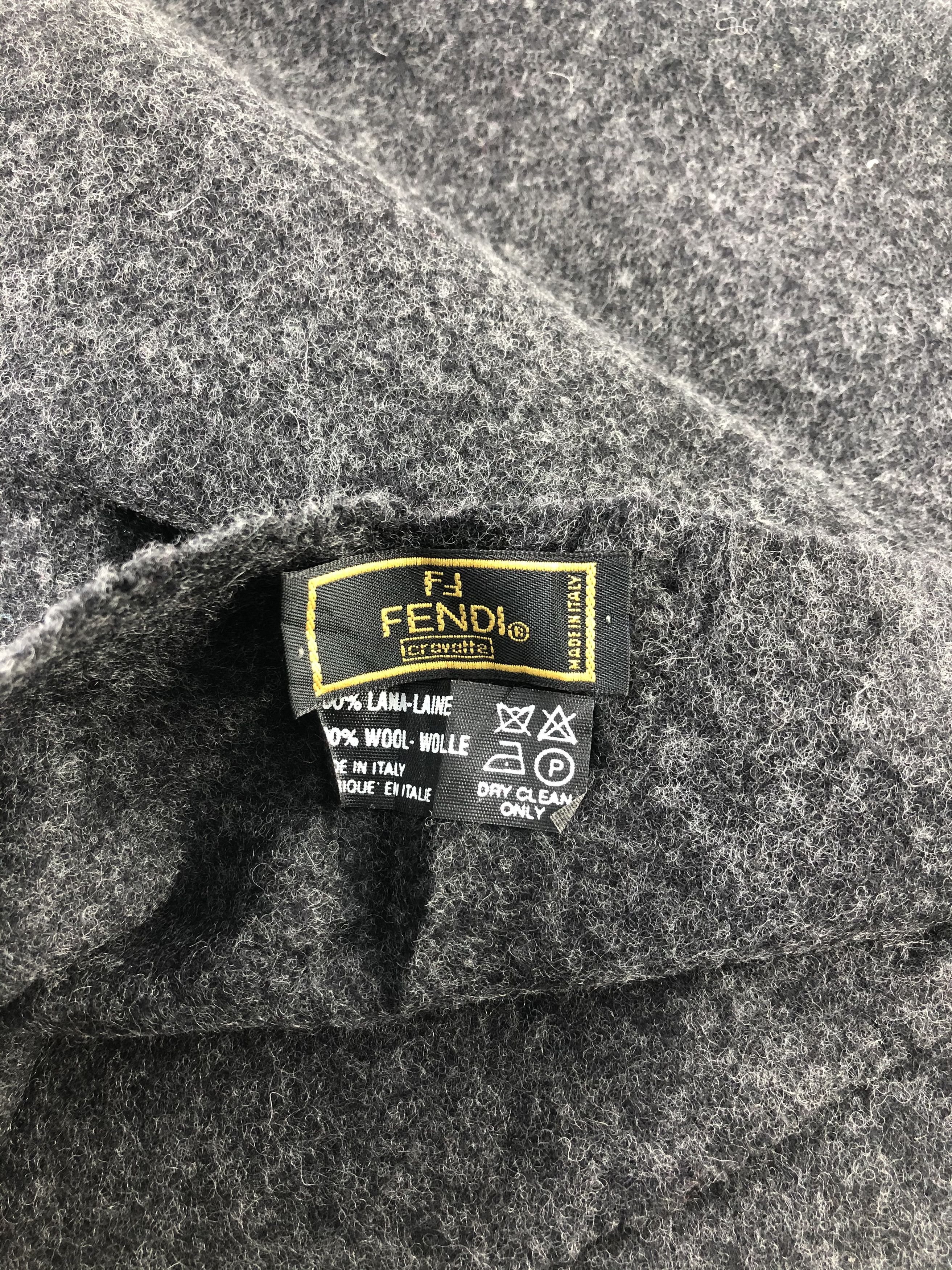 Fendi Fendi Plain Scarf / Muffler / Neckwear Size ONE SIZE - 7 Thumbnail