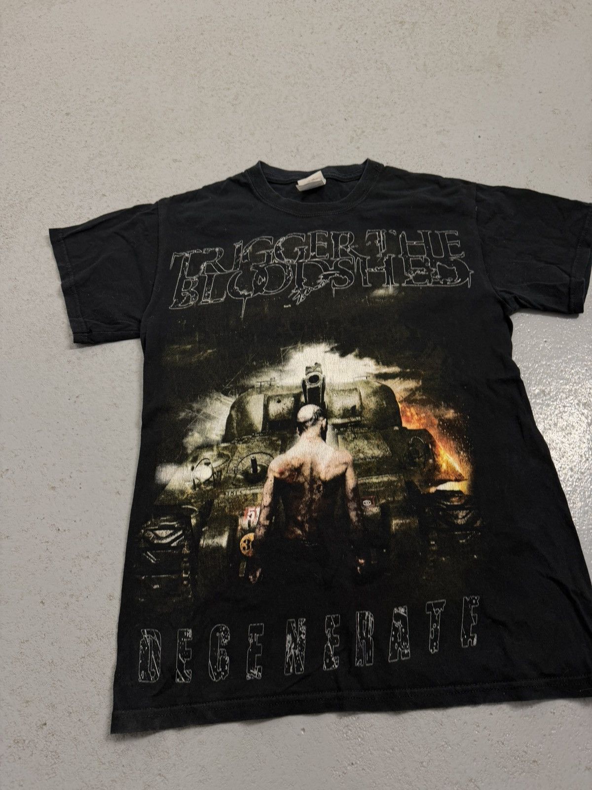 Band Tees Trigger The Bloodshed00s Band T-Shirt Size US S / EU 44-46 / 1 - 2 Thumbnail