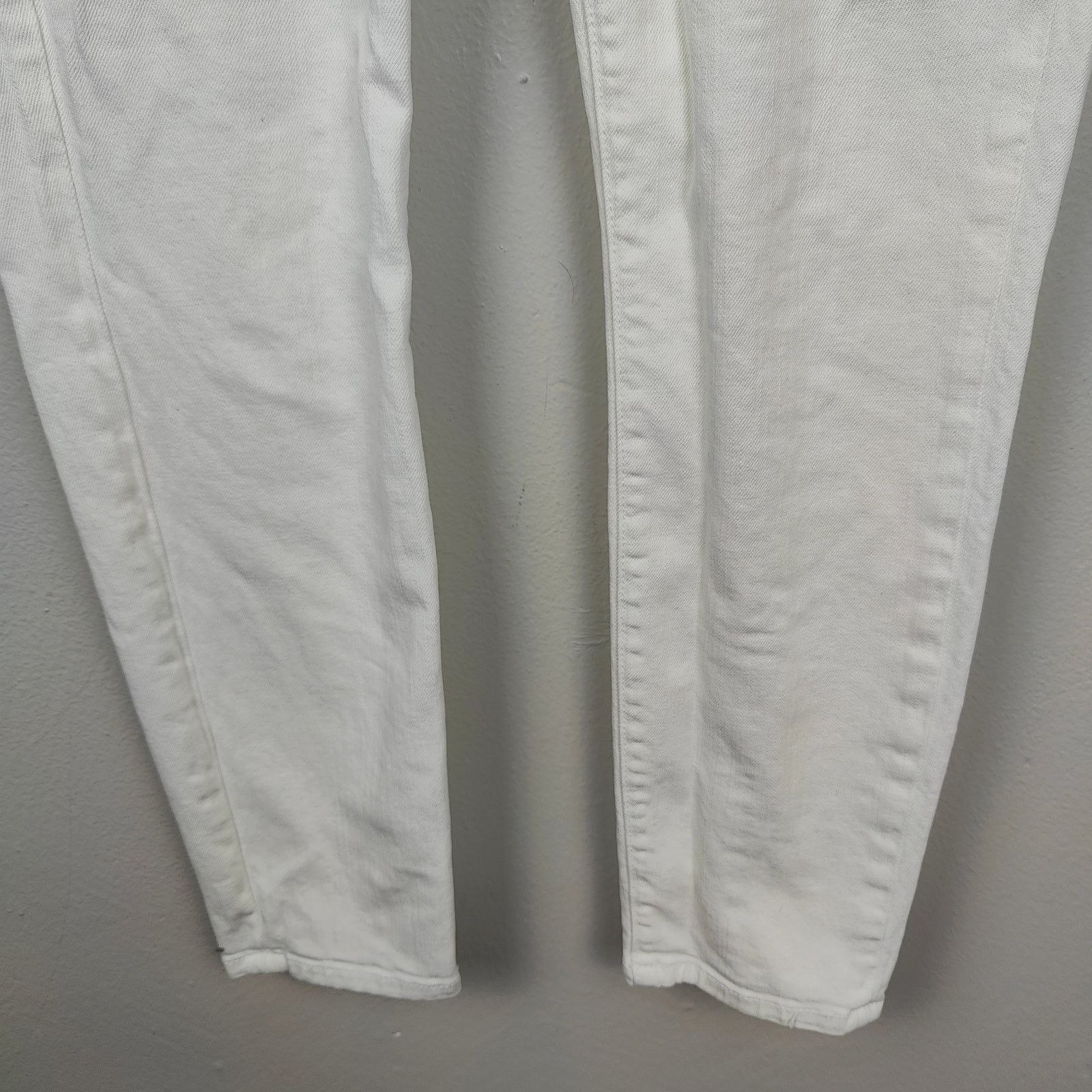 Other Hatch x Current Elliott Maternity Stiletto Jeans 29 White Size 29" - 5 Thumbnail