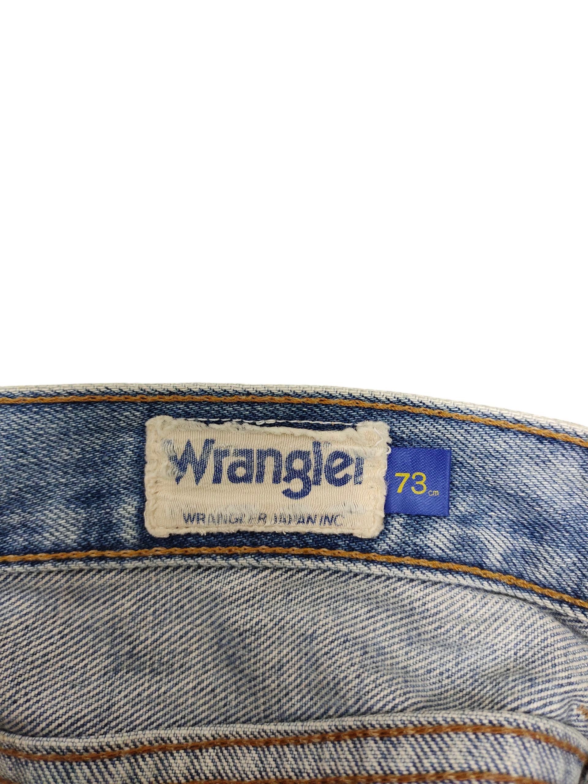 Comme des Garcons × Undercover Vintage 90s Wrangler Clawmark Distress Faded Rusty Jeans Size US 28 / EU 44 - 9 Thumbnail
