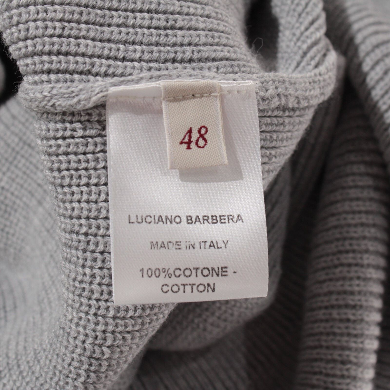 Luciano Barbera Luciano Barbera Sweater Size US S in Gray Size US S / EU 44-46 / 1 - 9 Thumbnail