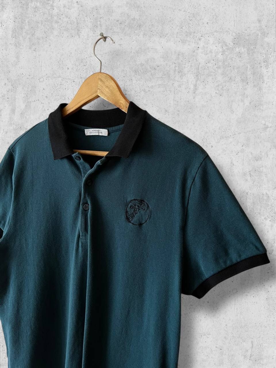 Versace Gianni Versace Collection Gorgona polo tee t shirt Size US L / EU 52-54 / 3 - 2 Thumbnail