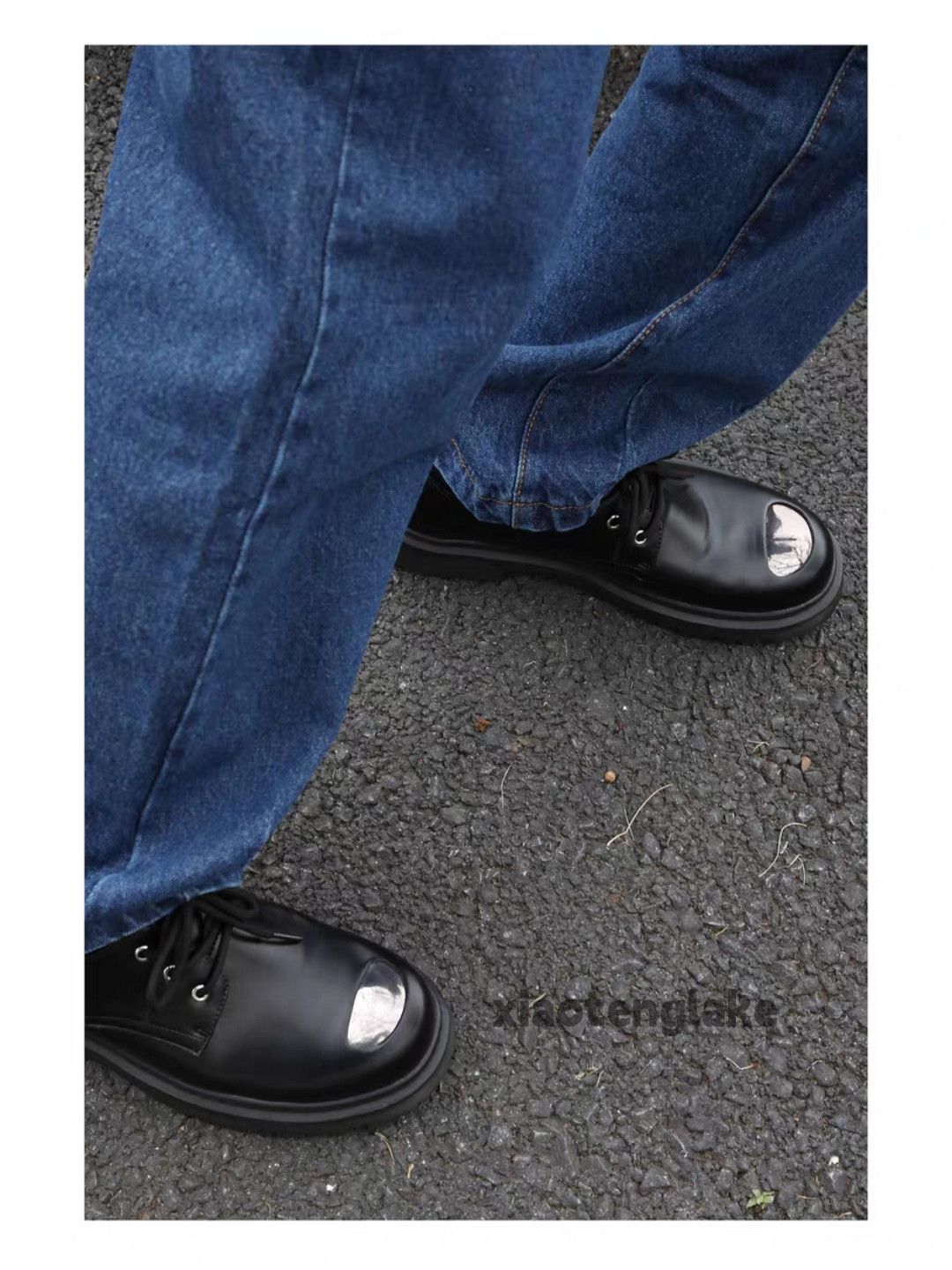 Vintage Unisex outdoor utility derby punk grunge boots shoes Size US 12 / EU 45 - 7 Thumbnail