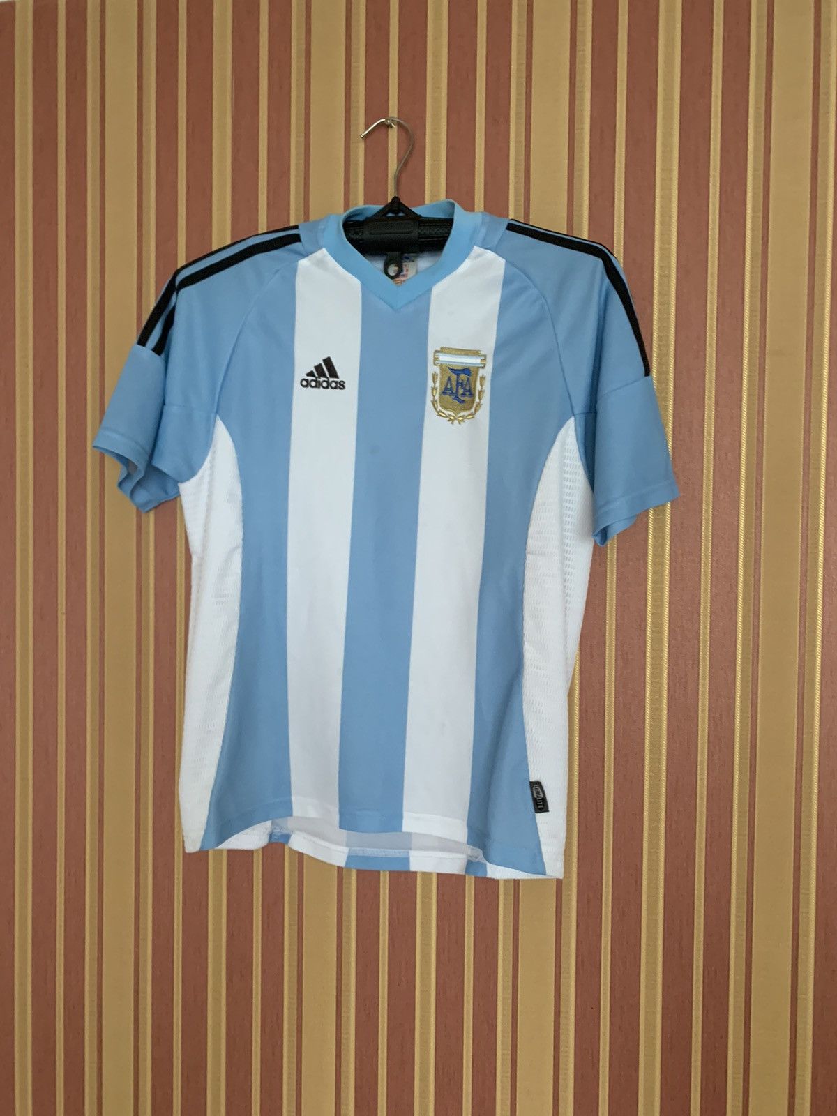Vintage Argentina 2002-2004 Home Jersey Adidas Vintage Mens Medium Size US M / EU 48-50 / 2 - 1 Thumbnail