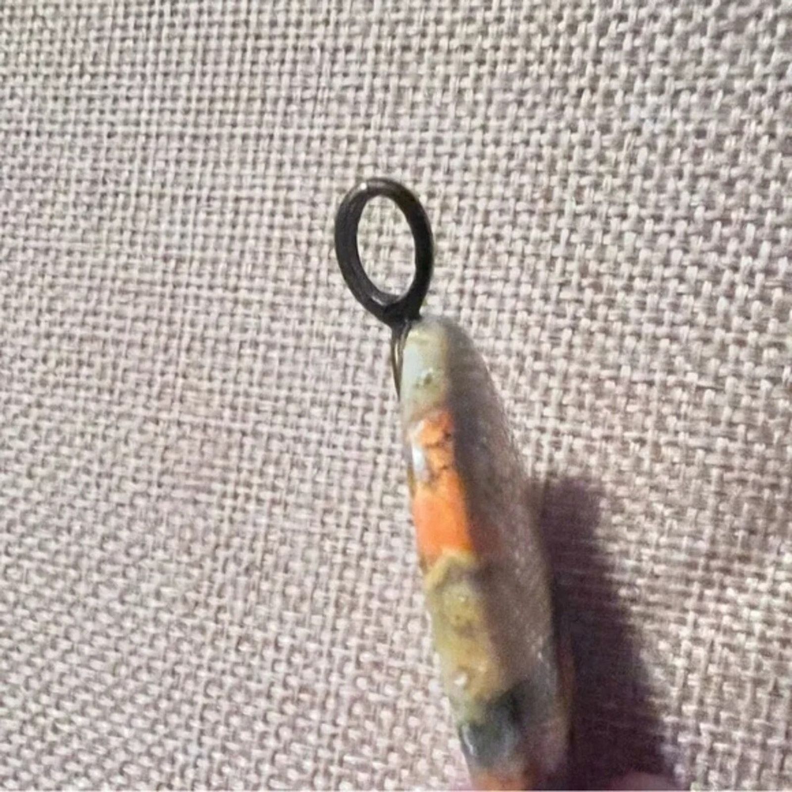 Other Bumble Bee Jasper Pendant 2” Natural Oval Cut Stone Size ONE SIZE - 6 Thumbnail