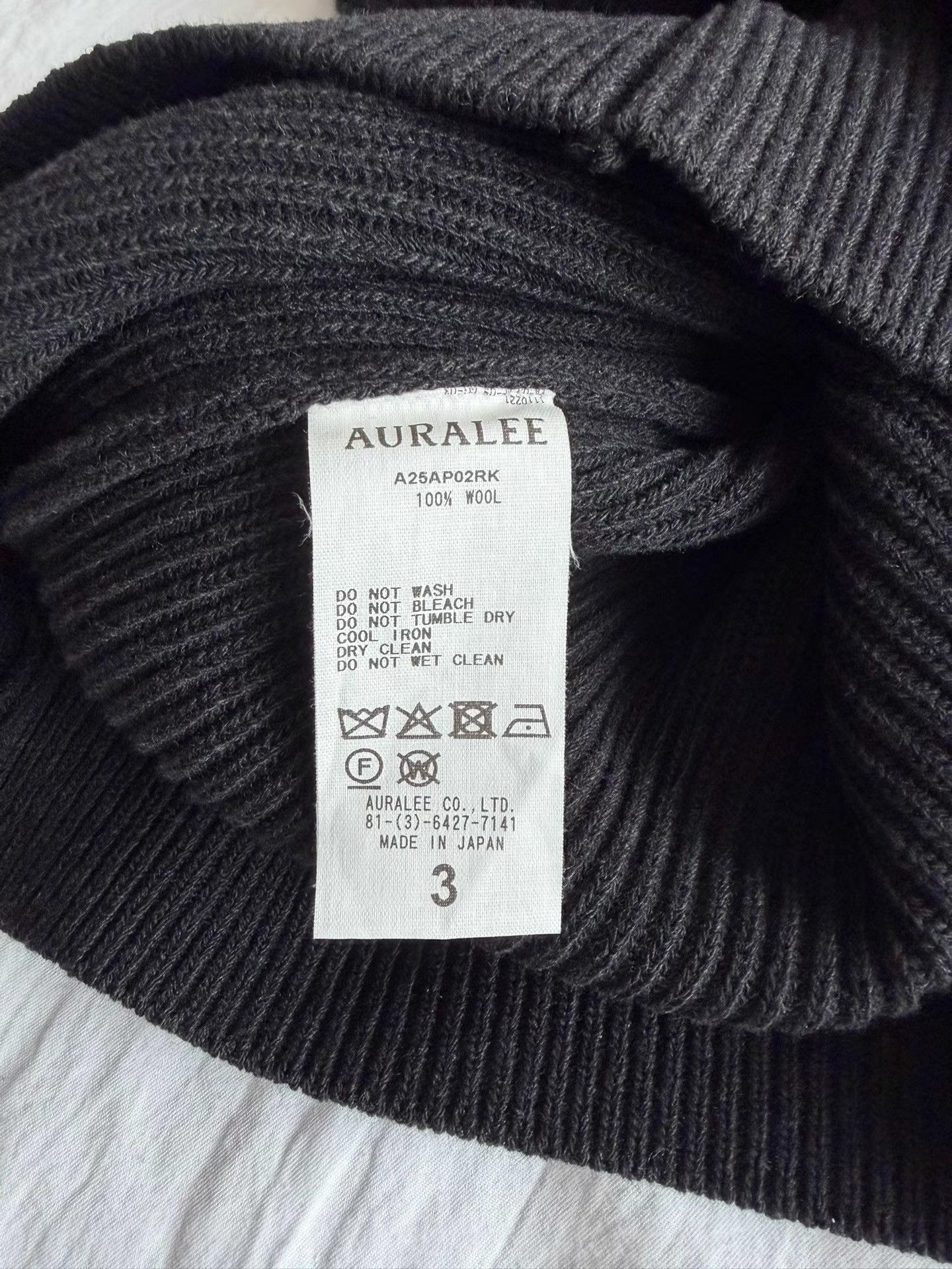 Auralee Auralee 25AW Men's Wool Knit Sweater K33 Size US L / EU 52-54 / 3 - 6 Thumbnail