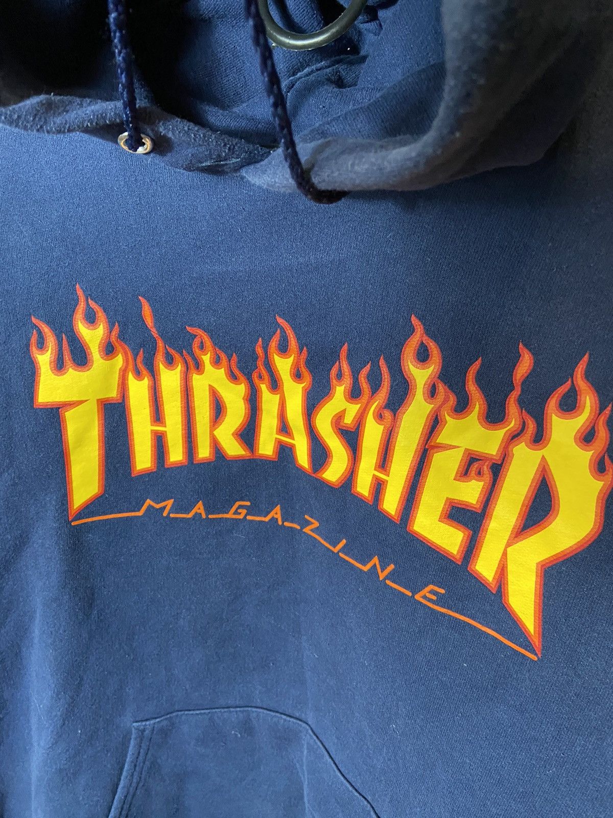 Thrasher × Vintage THRASHER VINTAGE 00s SKATEGANG COTTON Y2K HOODIE Size US S / EU 44-46 / 1 - 2 Thumbnail