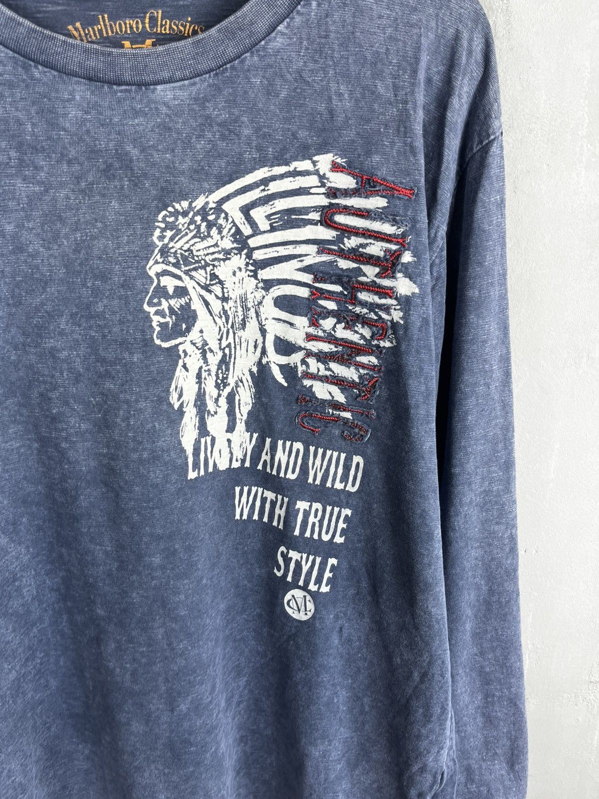 Marlboro Marlboro Classics long sleeve western style vintage Size US L / EU 52-54 / 3 - 4 Thumbnail