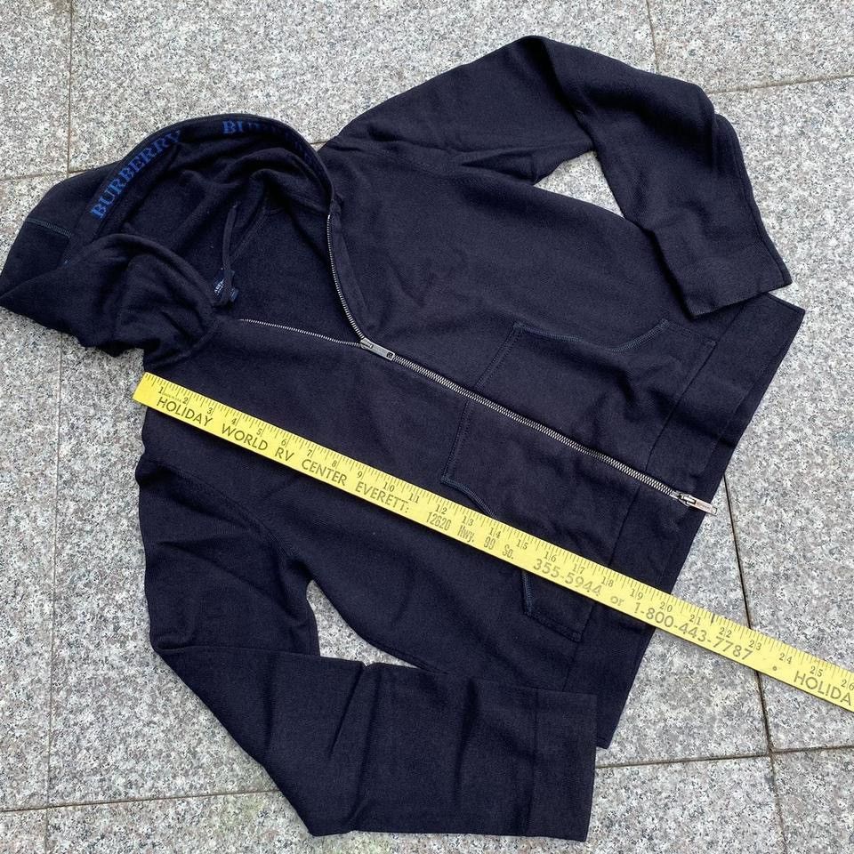 Burberry Burberry hoodie zip up sweatshirt Size L / US 10 / IT 46 - 3 Thumbnail