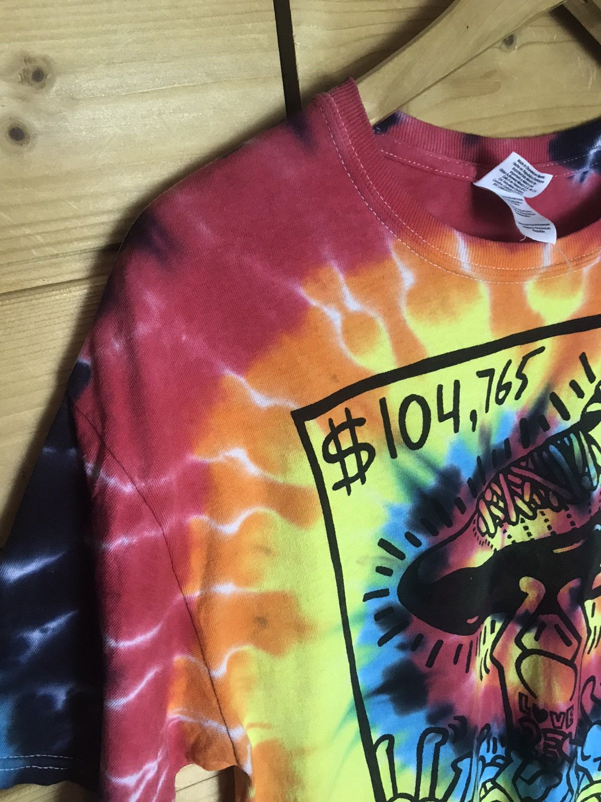 Keith Haring Keith Haring playoff tie dye t-shirt Size US M / EU 48-50 / 2 - 4 Thumbnail