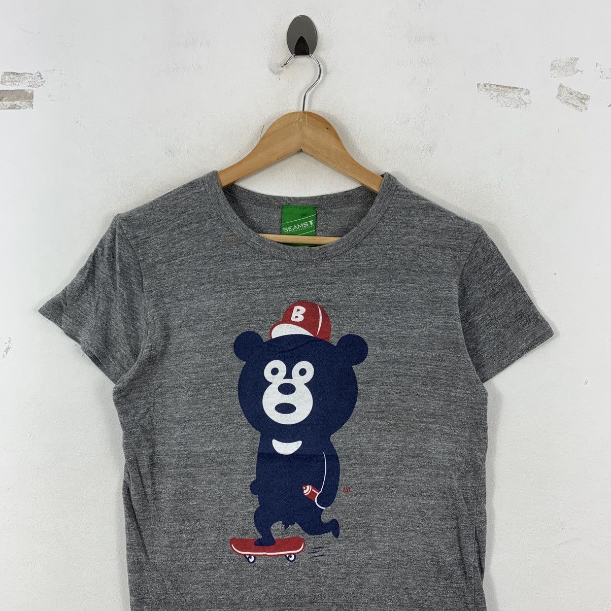 Beams Plus BEAMS BEAR Art For Everyday Japanese Brand Tshirt Size US S / EU 44-46 / 1 - 3 Thumbnail