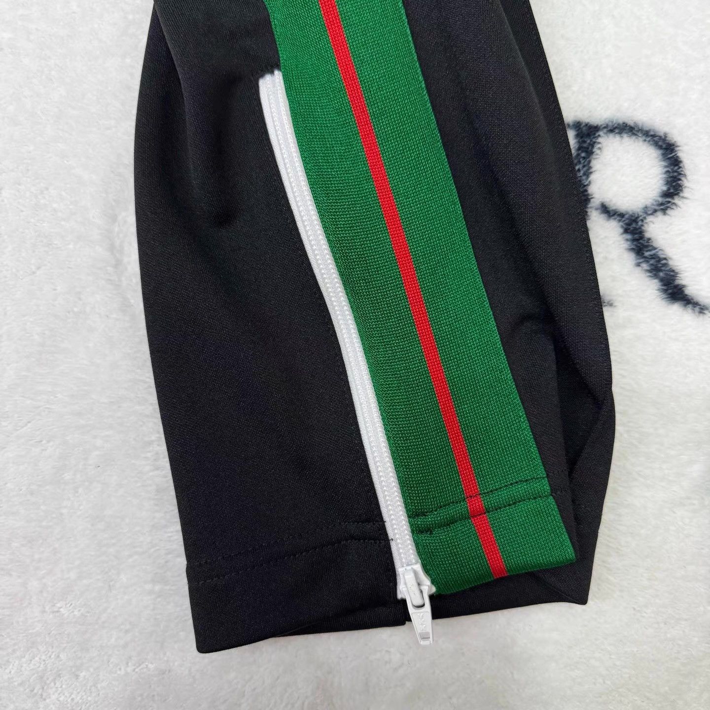 Palm Angels Palm Angels Red & Green Striped Pants Q10 Size US 38 / EU 54 - 3 Thumbnail