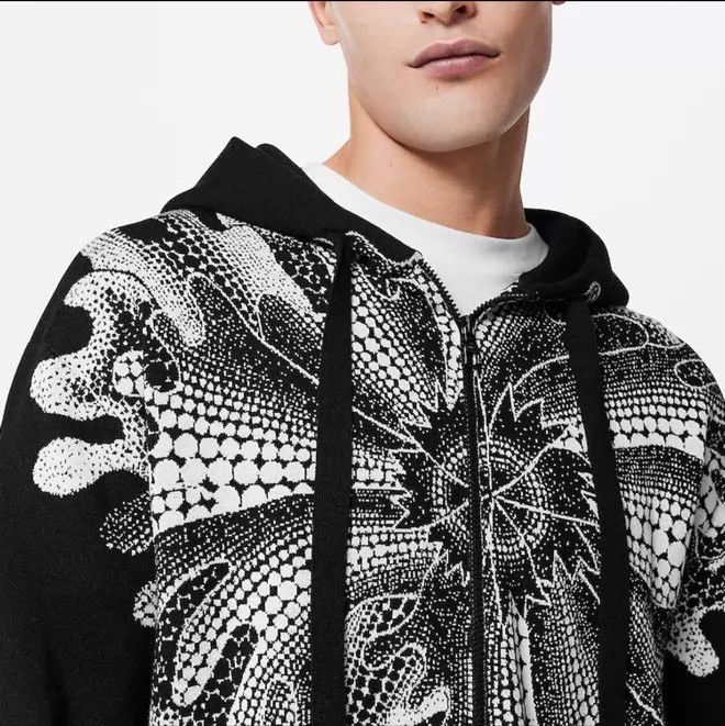 Louis Vuitton LV x Yayoi Kusama psychedelic flower hoodie black XXL Size US XXL / EU 58 / 5 - 7 Thumbnail