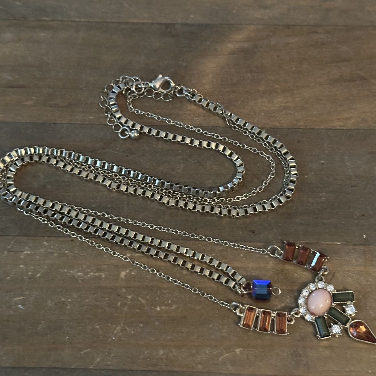 Other Long layered gemstone necklace Size ONE SIZE - 4 Thumbnail