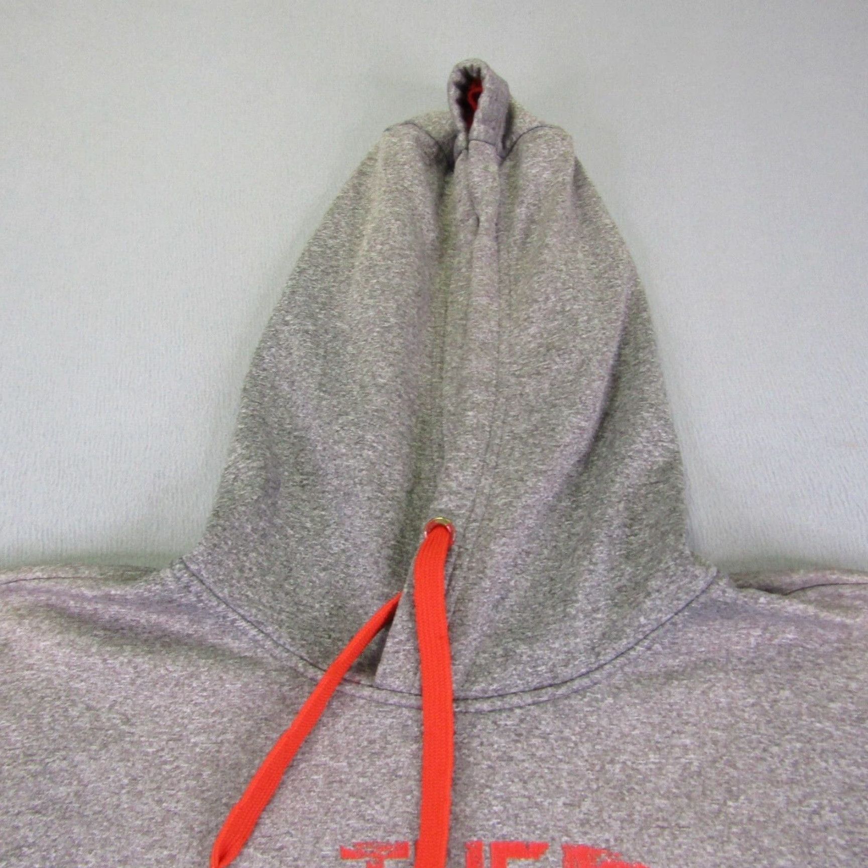 The North Face The North Face Hoodie Mens Medium Gray Red Pullover Sweatshirt Sweater Hiking Mens Size US M / EU 48-50 / 2 - 2 Thumbnail