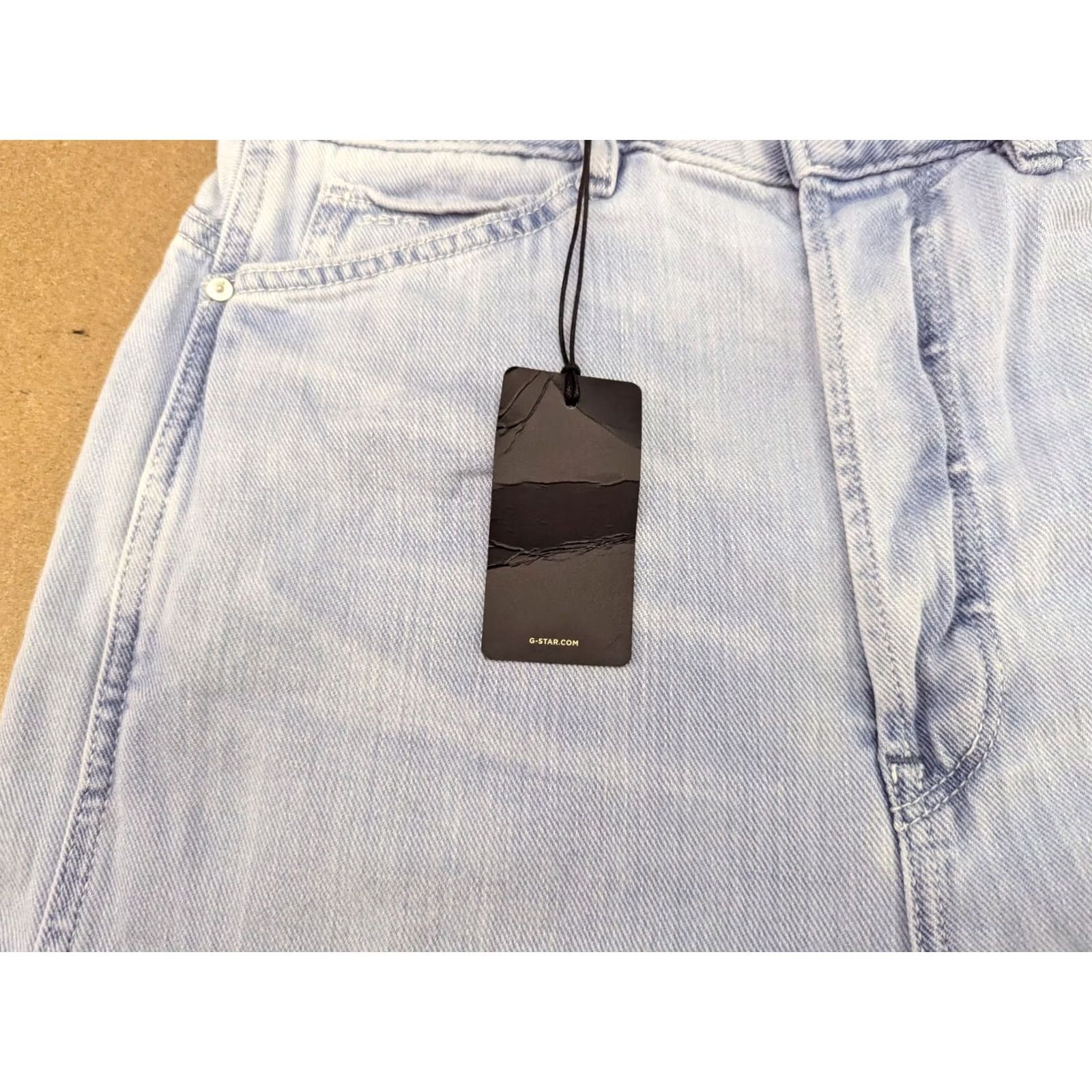 G-Star G-Star Womens Revynn Ultra High Blue Boyfriend Jeans High Waist W29 L28 Jeans Womens Blue 29 28 Size 29" - 6 Thumbnail