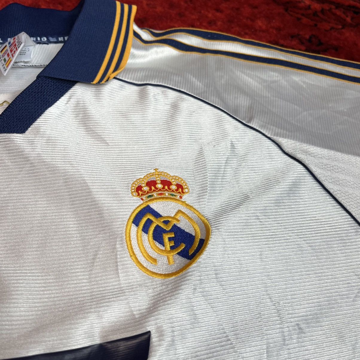 Adidas Vintage Rare Adidas 90'S Real Madrid Teka Jersey Shirt Size US XL / EU 56 / 4 - 5 Thumbnail