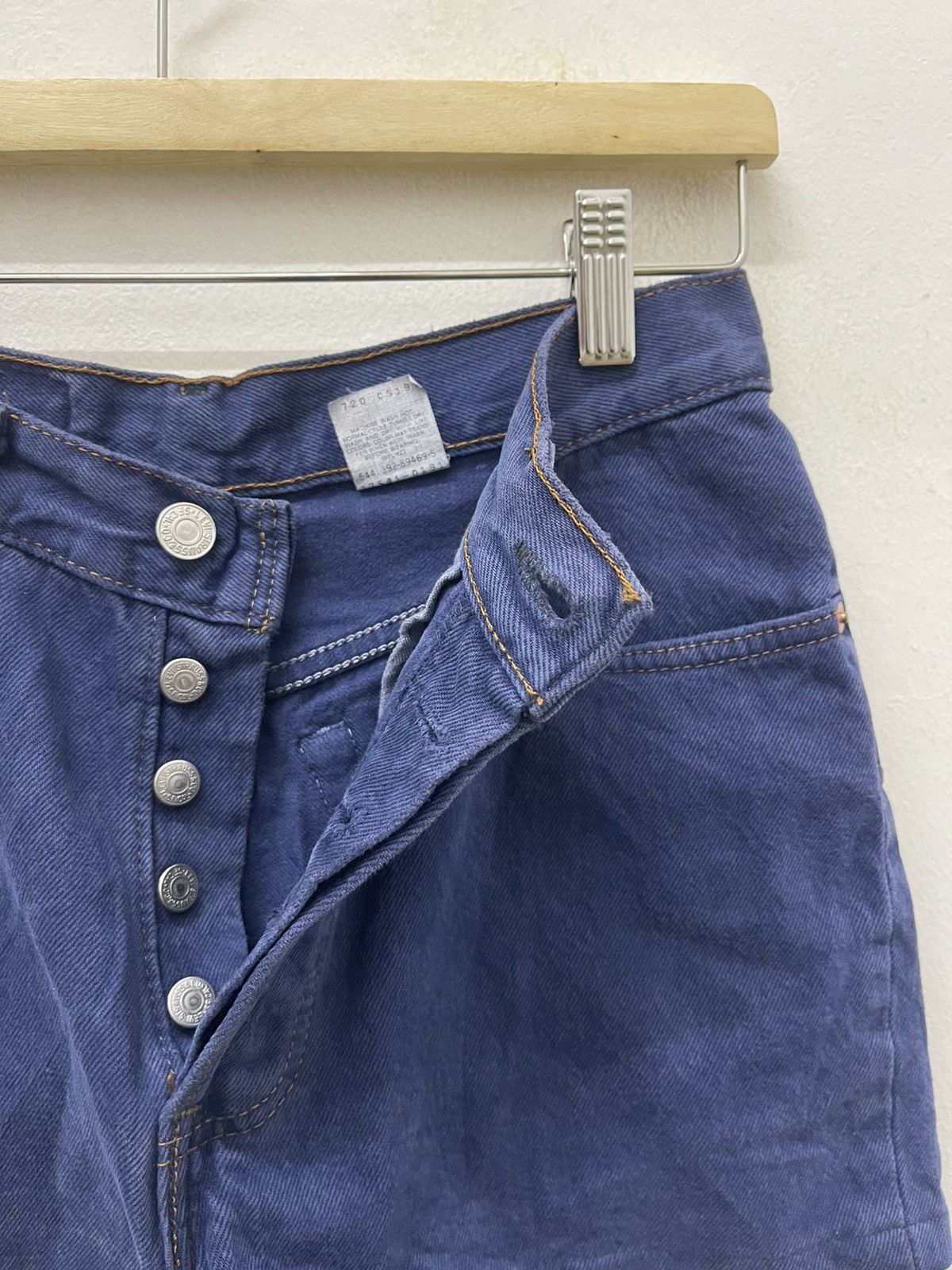 Levi's Vintage Clothing Rare Vintage LEVIS Made in USA Button Fly Size 26" / US 2 / IT 38 - 12 Thumbnail