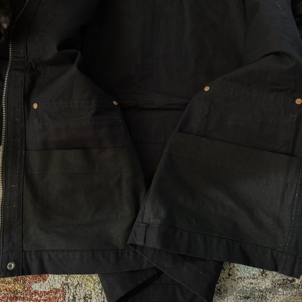 Snow Peak AW22 Takibi Canvas Jacket olive khaki work chore coverall Size US S / EU 44-46 / 1 - 4 Thumbnail