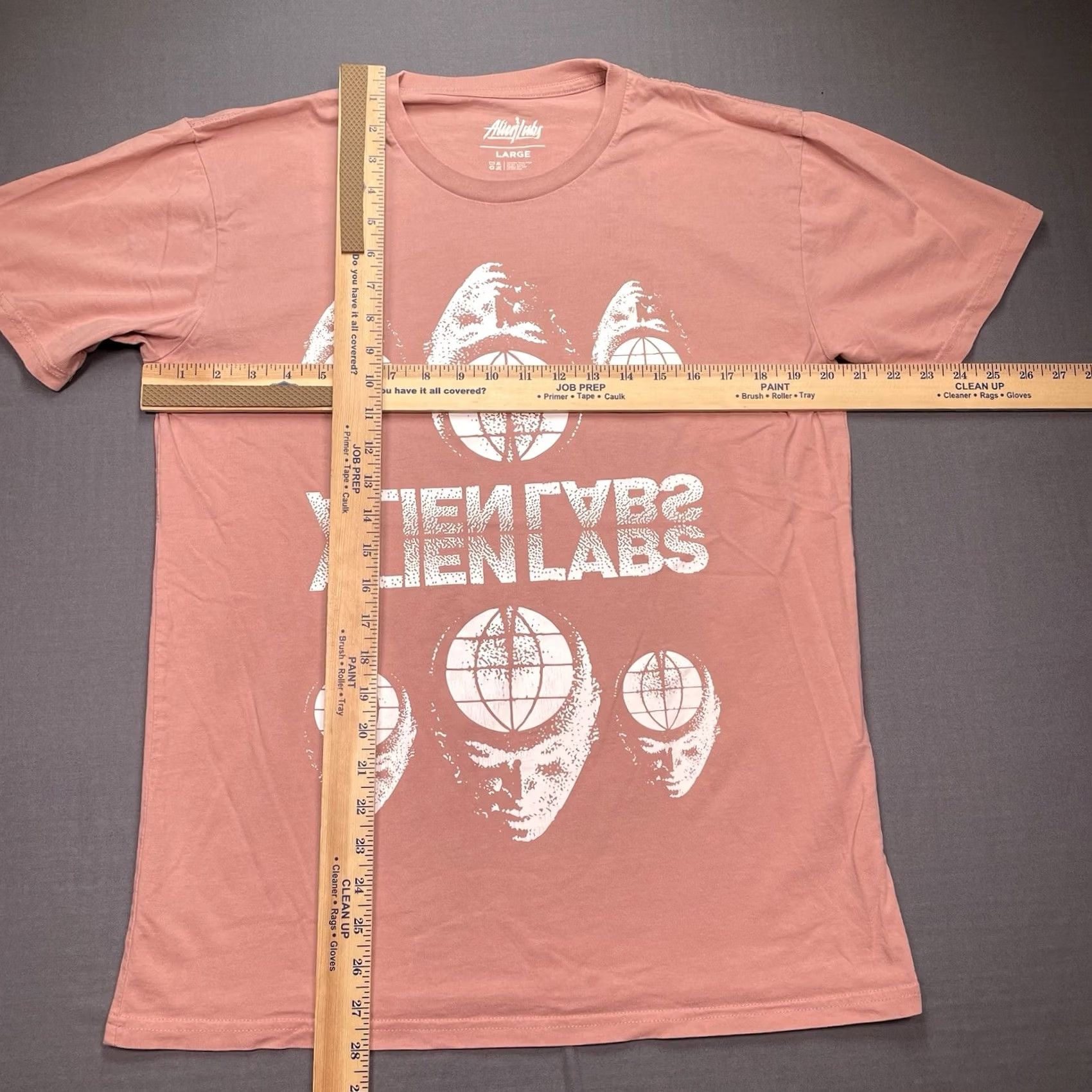Globe NASA Alienlabs Shirt Men’s Large GLOBE SKULLS STREETWEAR GRAPHIC Pink Big Print Size US L / EU 52-54 / 3 - 4 Thumbnail