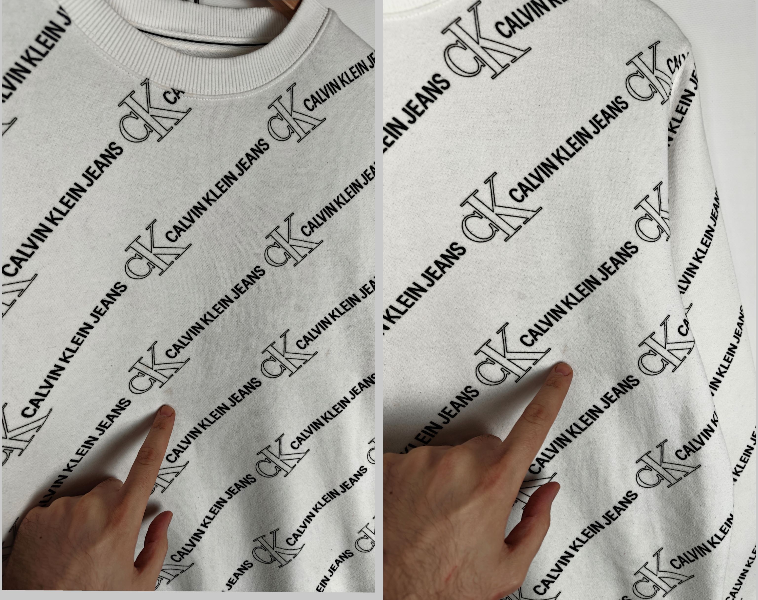 Calvin Klein Calvin Klein Jeans Sweatshirt Crewneck Monogram Pullover S Size US S / EU 44-46 / 1 - 9 Thumbnail